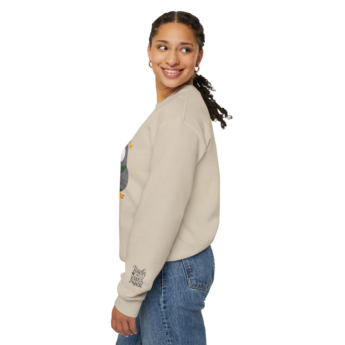 Comfy Teacher Crewneck Sweatshirt