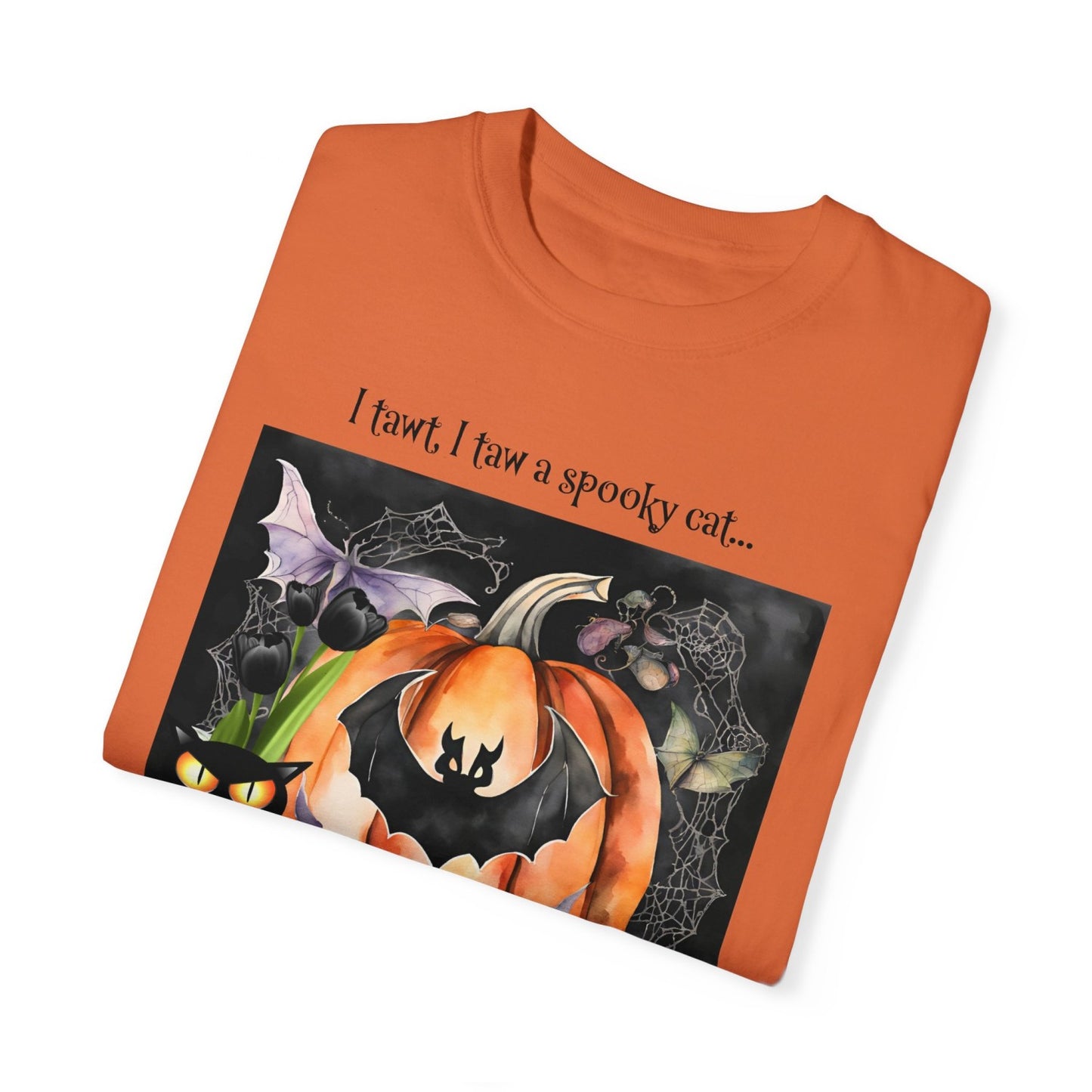 Vintage Inspired Halloween T-Shirt Featuring Jack-o-Lantern