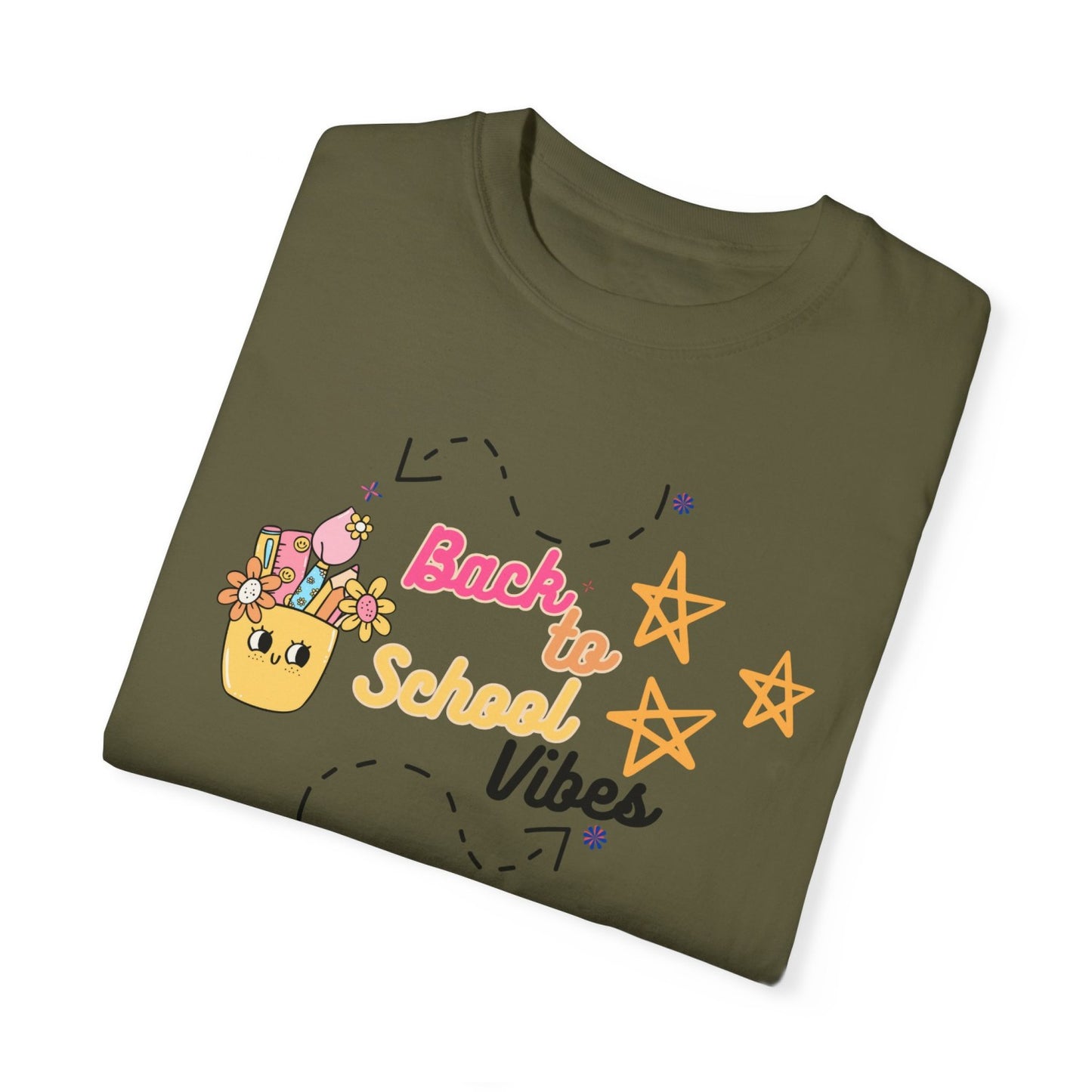 Back to School Vibes T-Shirt for Teacher or Principal
