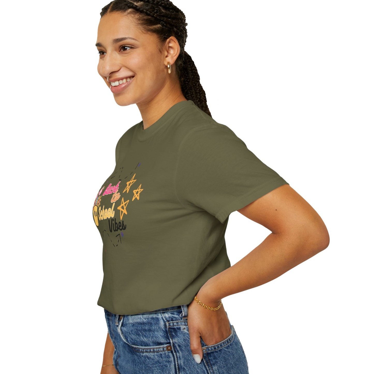 Back to School Vibes T-Shirt for Teacher or Principal
