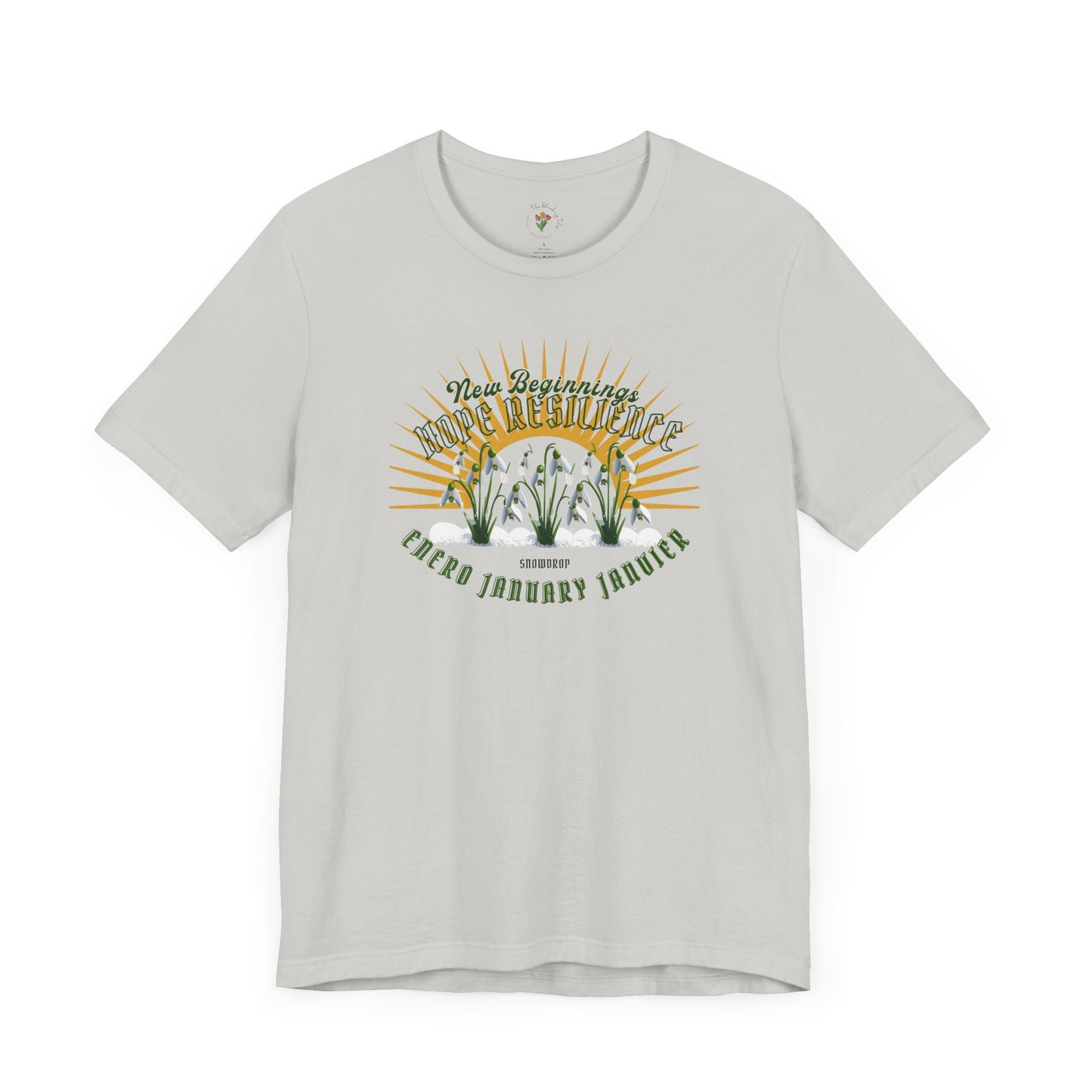 January Inspired Snowdrop Tee