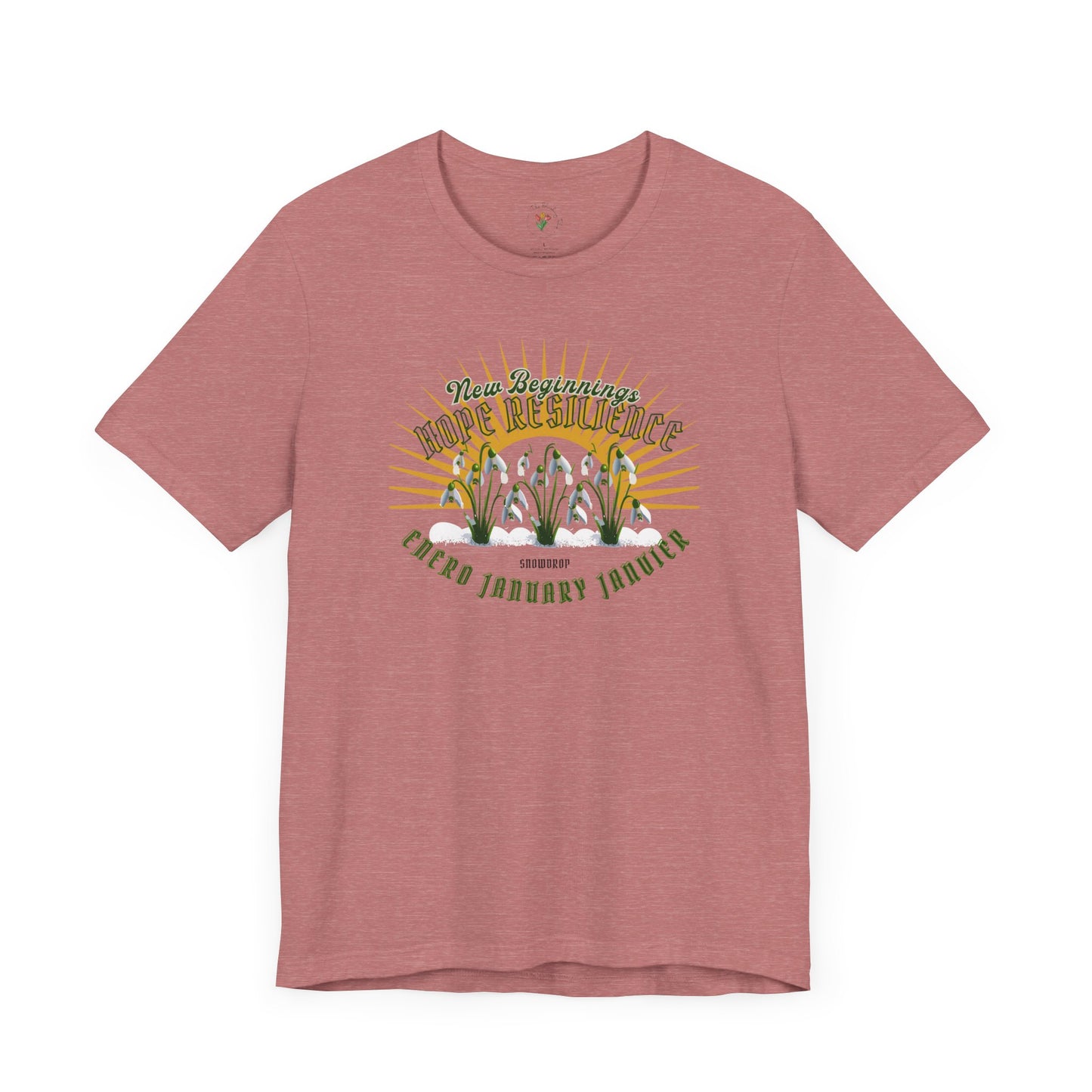 January Inspired Snowdrop Tee