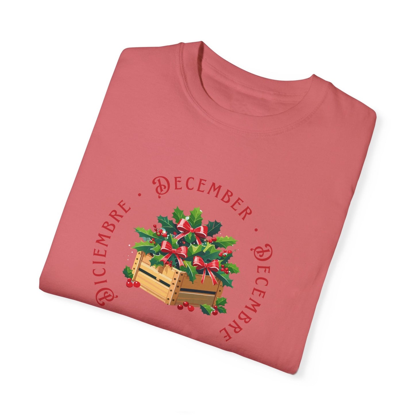 Comfy December Birth Flower T-Shirt