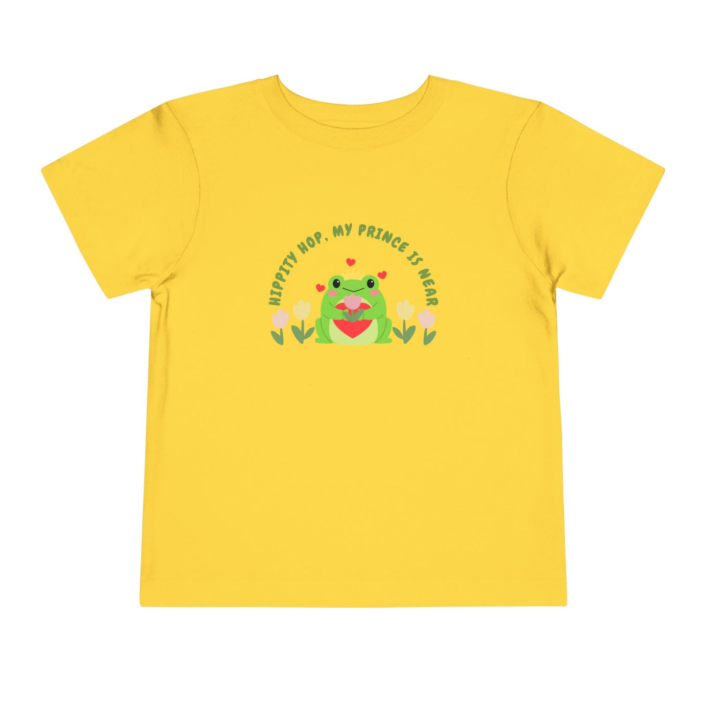Lovely Frog Toddler Short Sleeve Tee