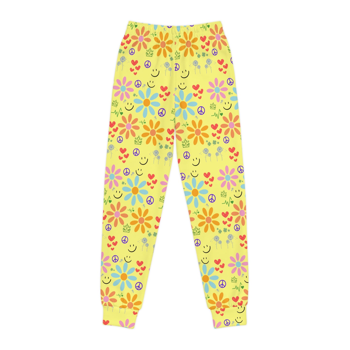 Wishes Collection Youth Joggers (in Yellow)