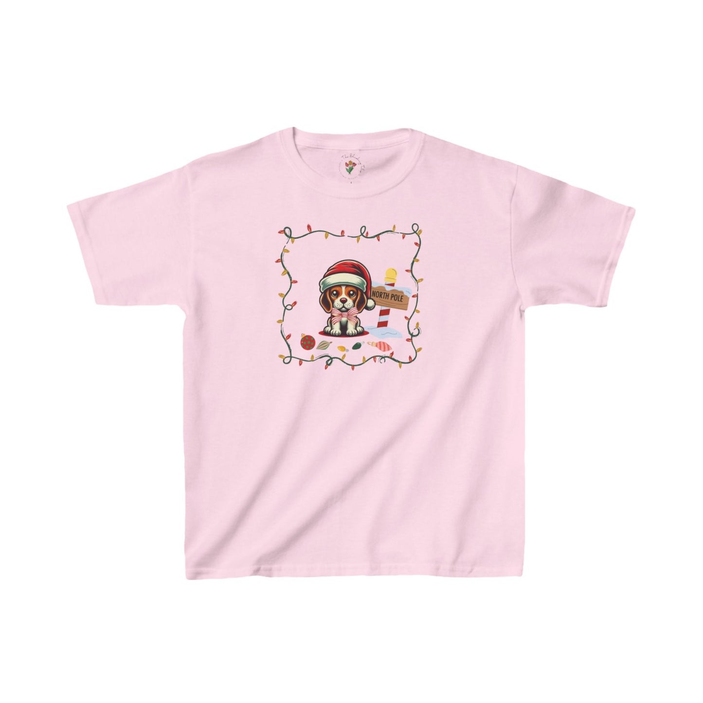 North Pole Beagle Kids Heavy Cottonâ„¢ Tee