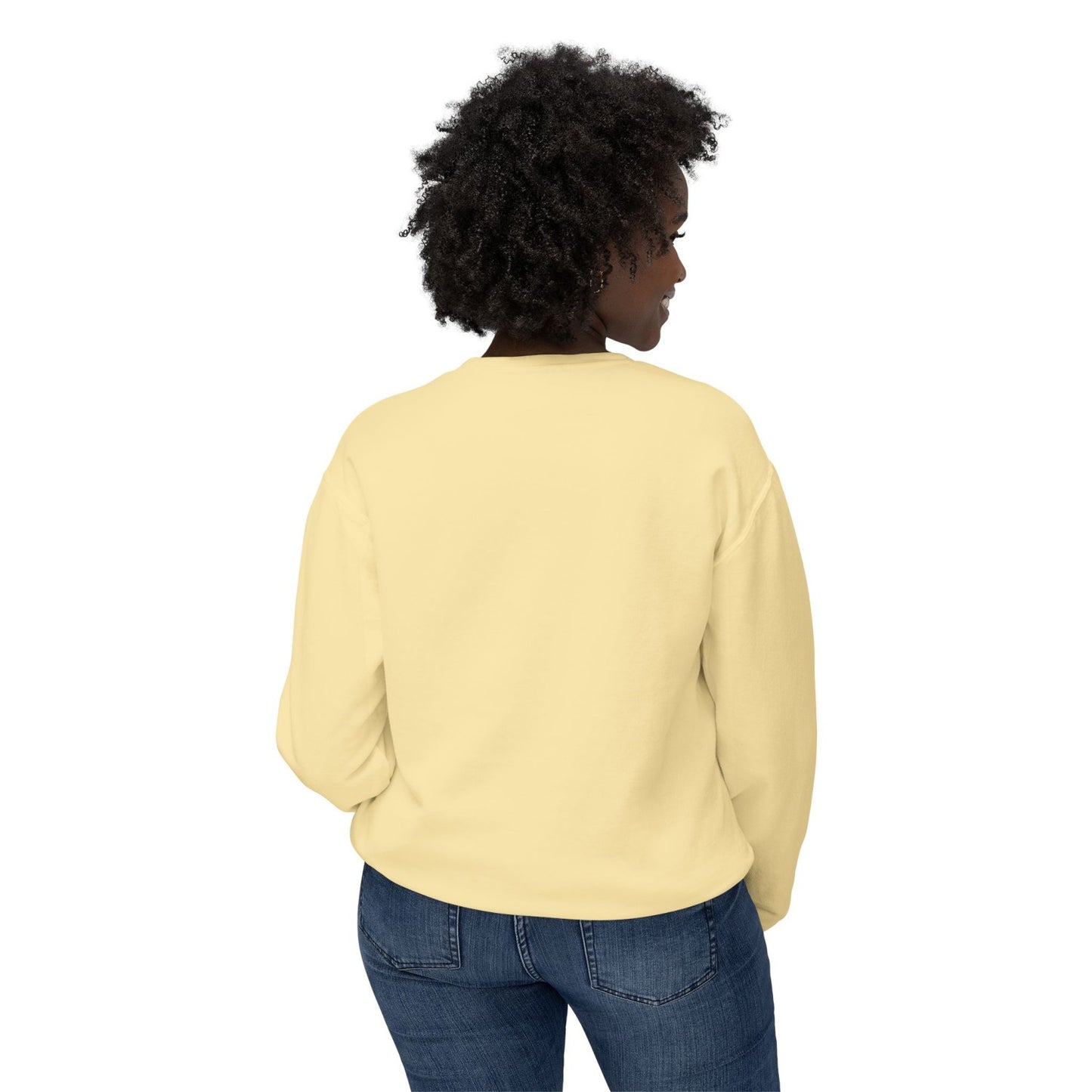 October Inspired Floral Sweatshirt Featuring Cosmos