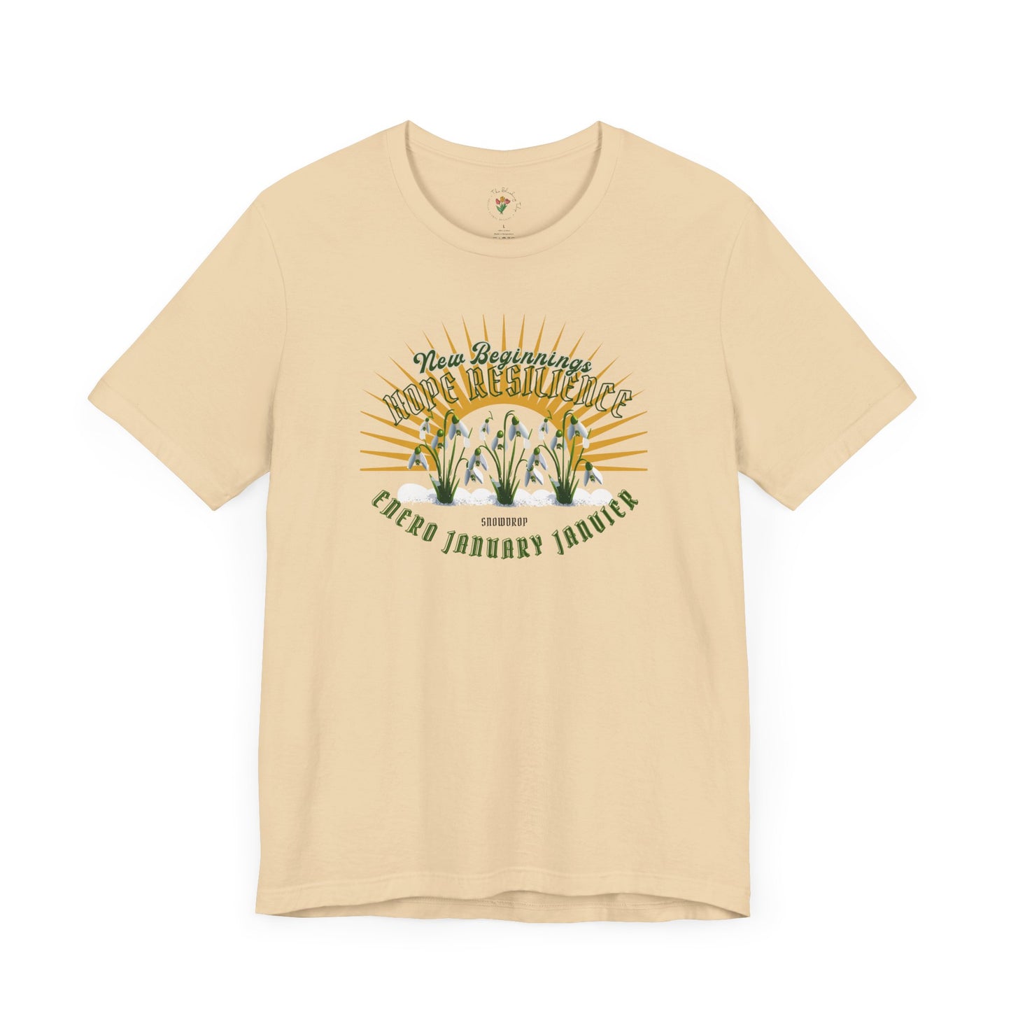 January Inspired Snowdrop Tee