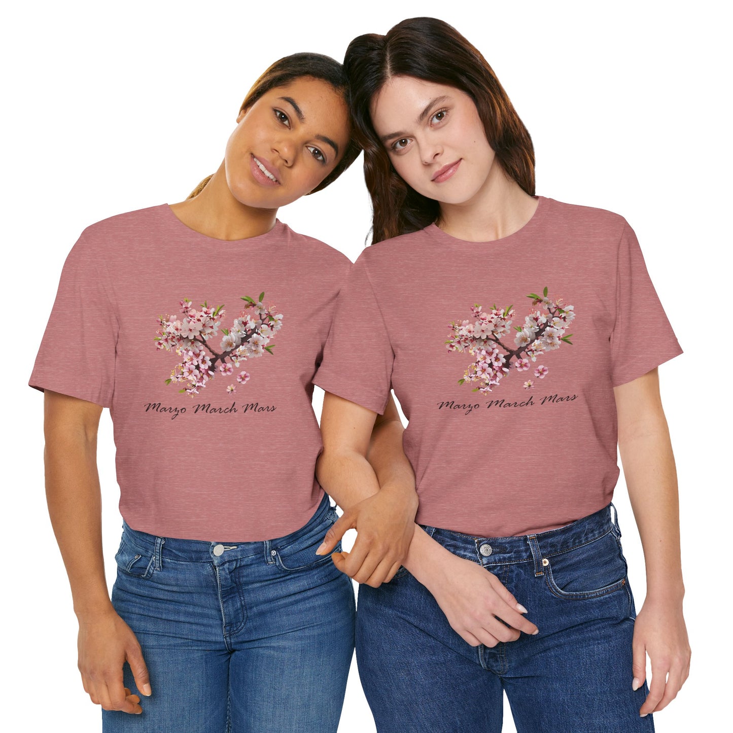 Cherry Blossom Unisex Tee - Nature-Inspired Spring Shirt for March Celebrations
