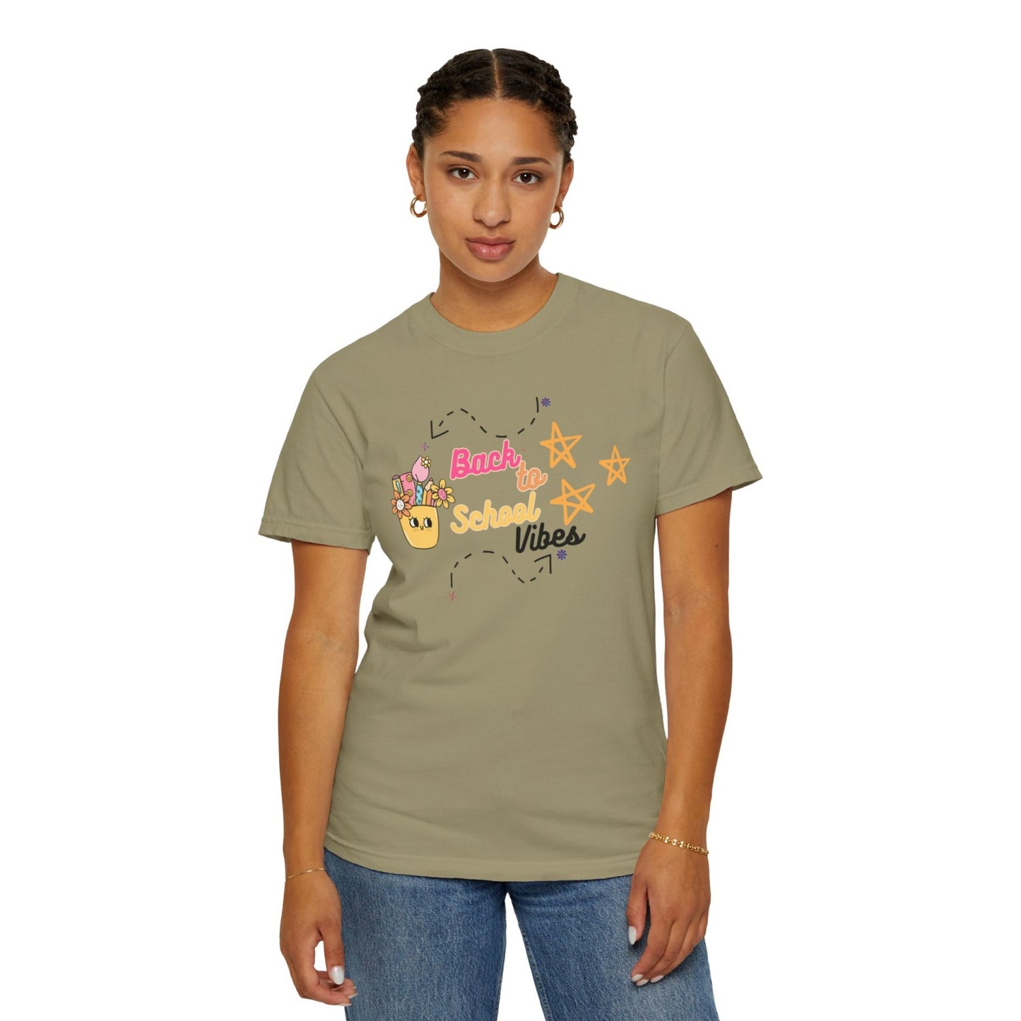 Back to School Vibes T-Shirt for Teacher or Principal