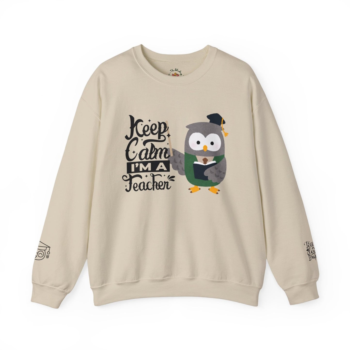 Comfy Teacher Crewneck Sweatshirt