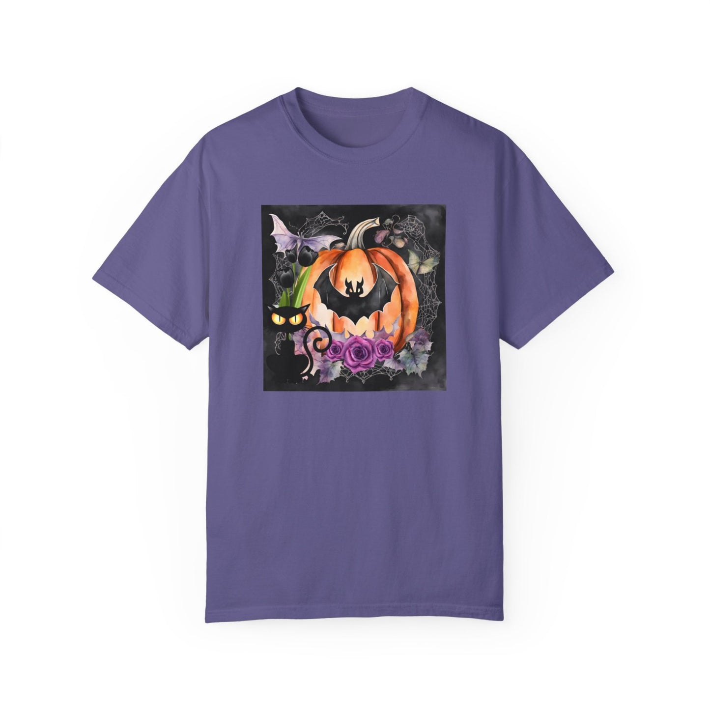 Vintage Inspired Halloween T-Shirt Featuring Jack-o-Lantern