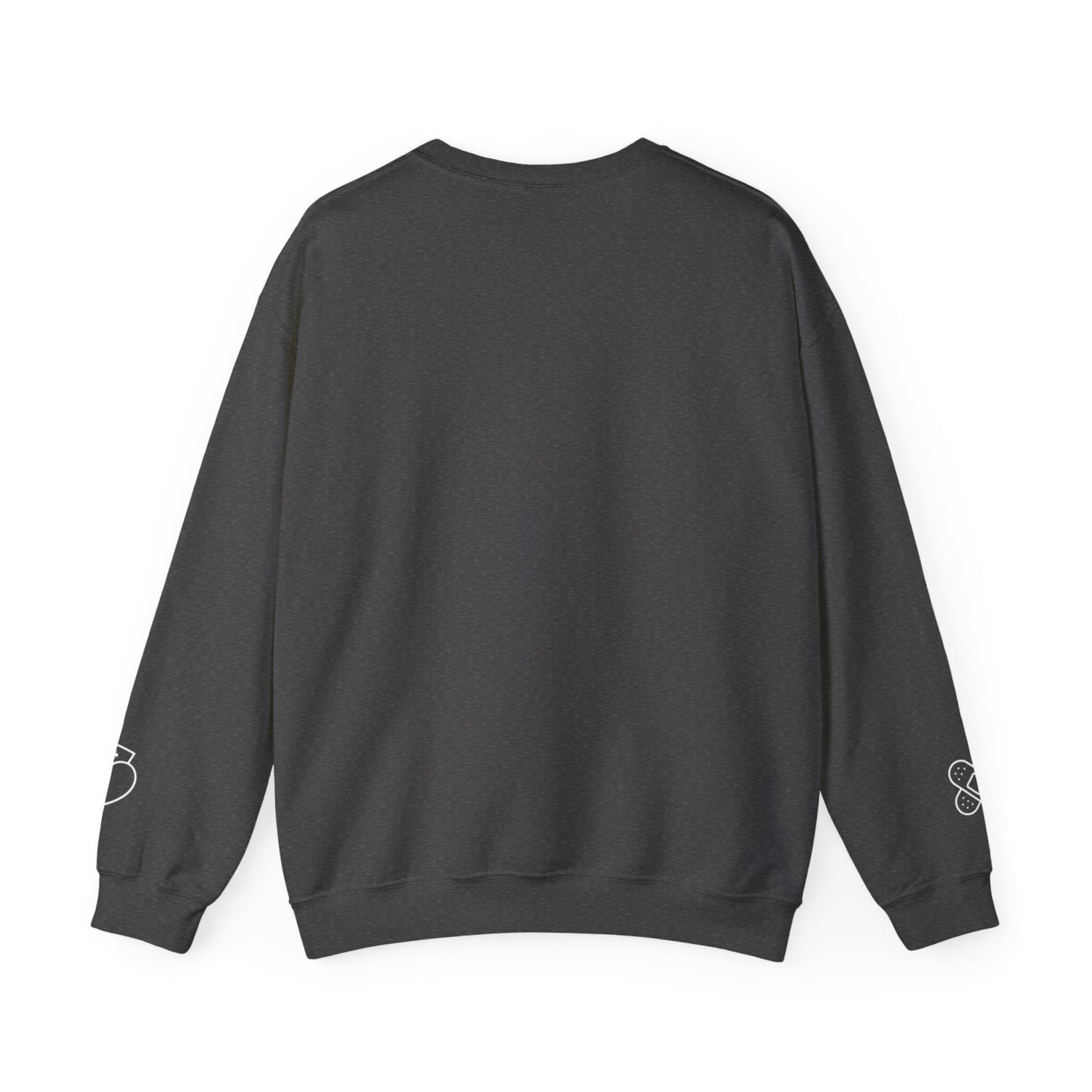 Comfy School Nurse Crewneck Sweatshirt