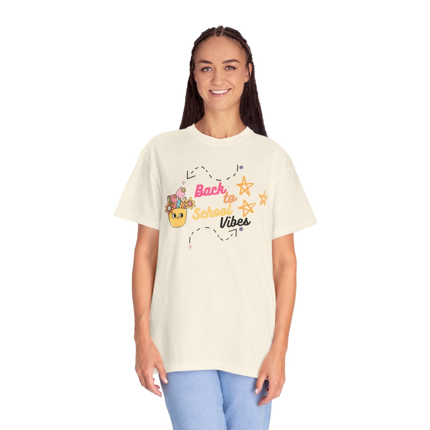 Back to School Vibes T-Shirt for Teacher or Principal