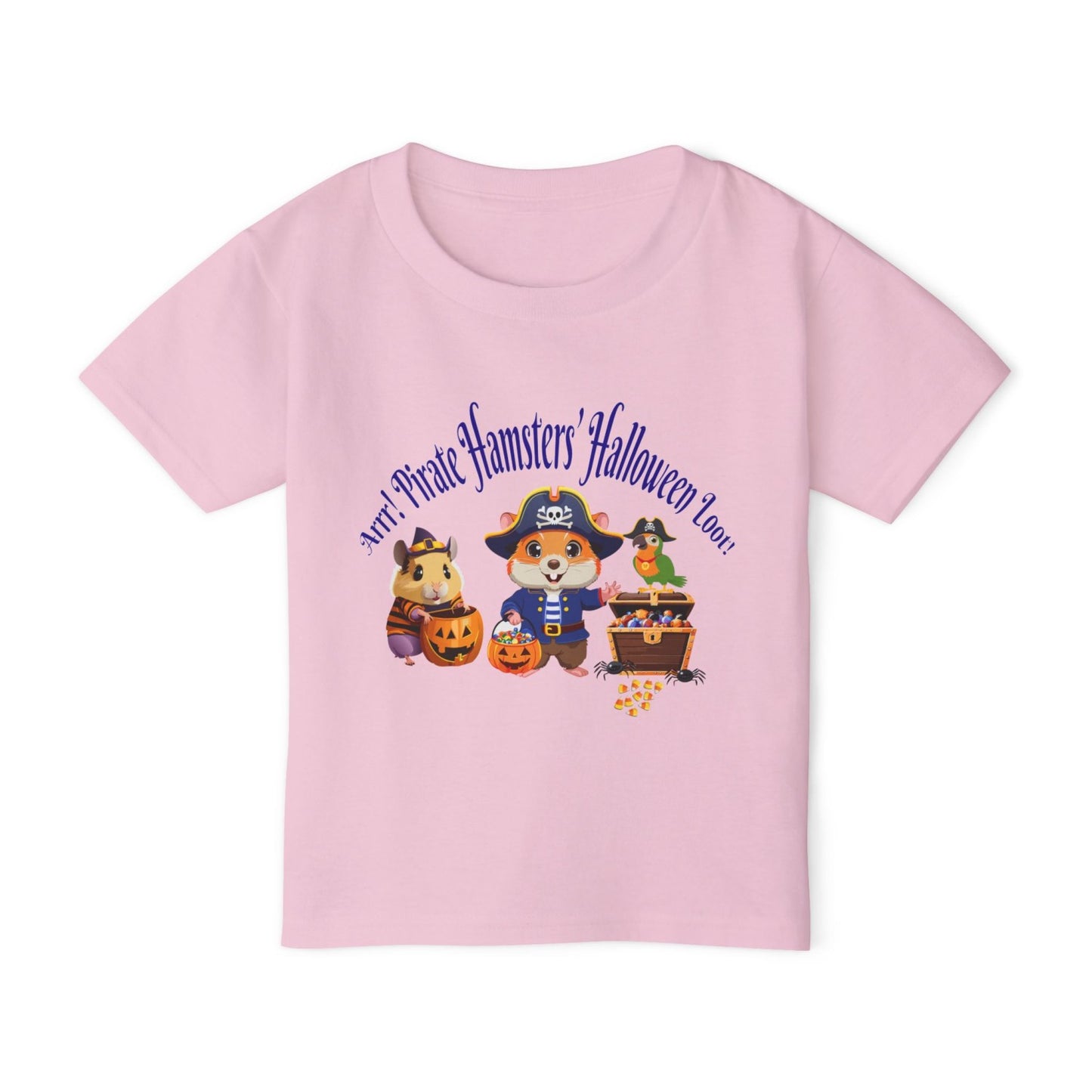 Halloween Inspired Pirate Heavy Cottonâ„¢ Toddler T-shirt