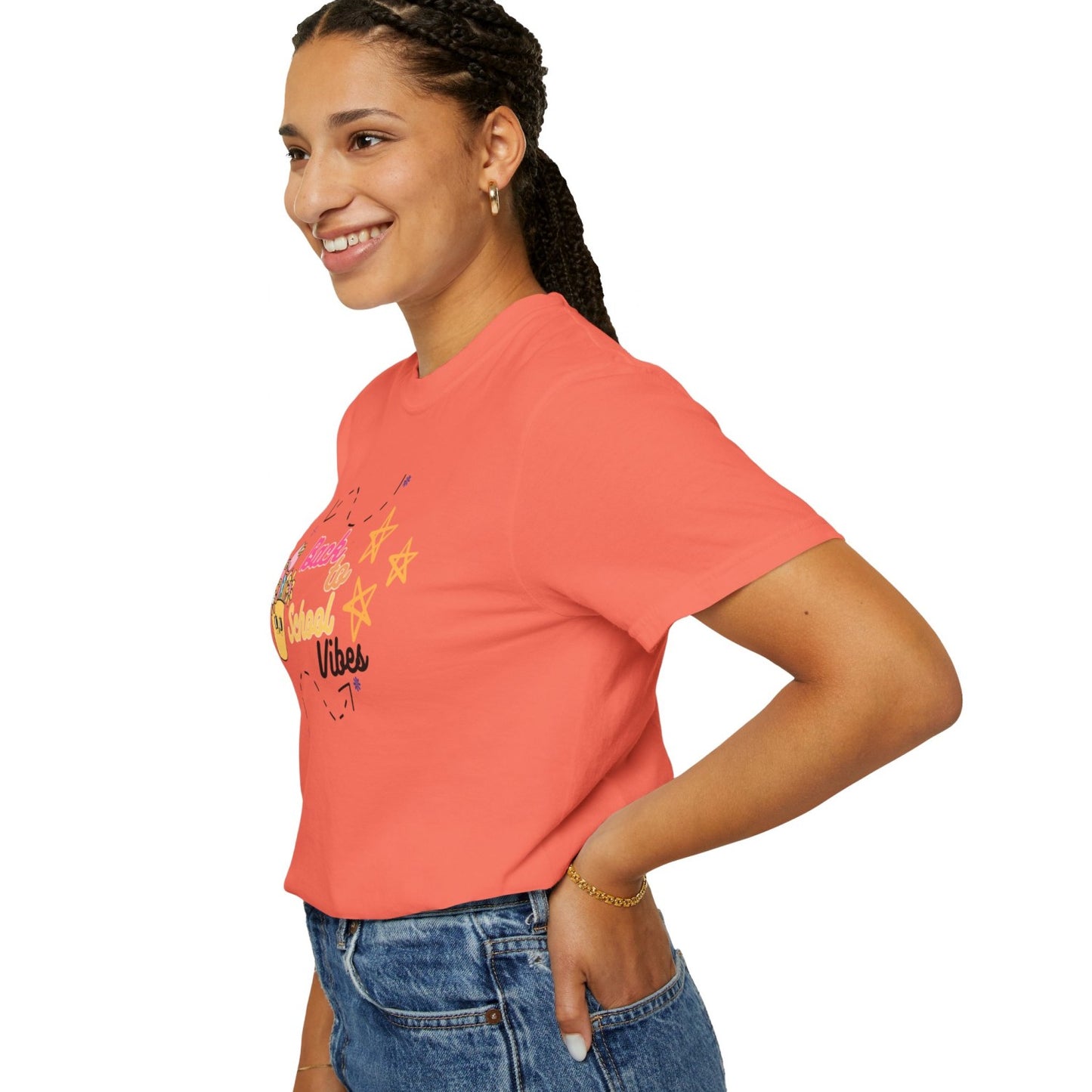 Back to School Vibes T-Shirt for Teacher or Principal