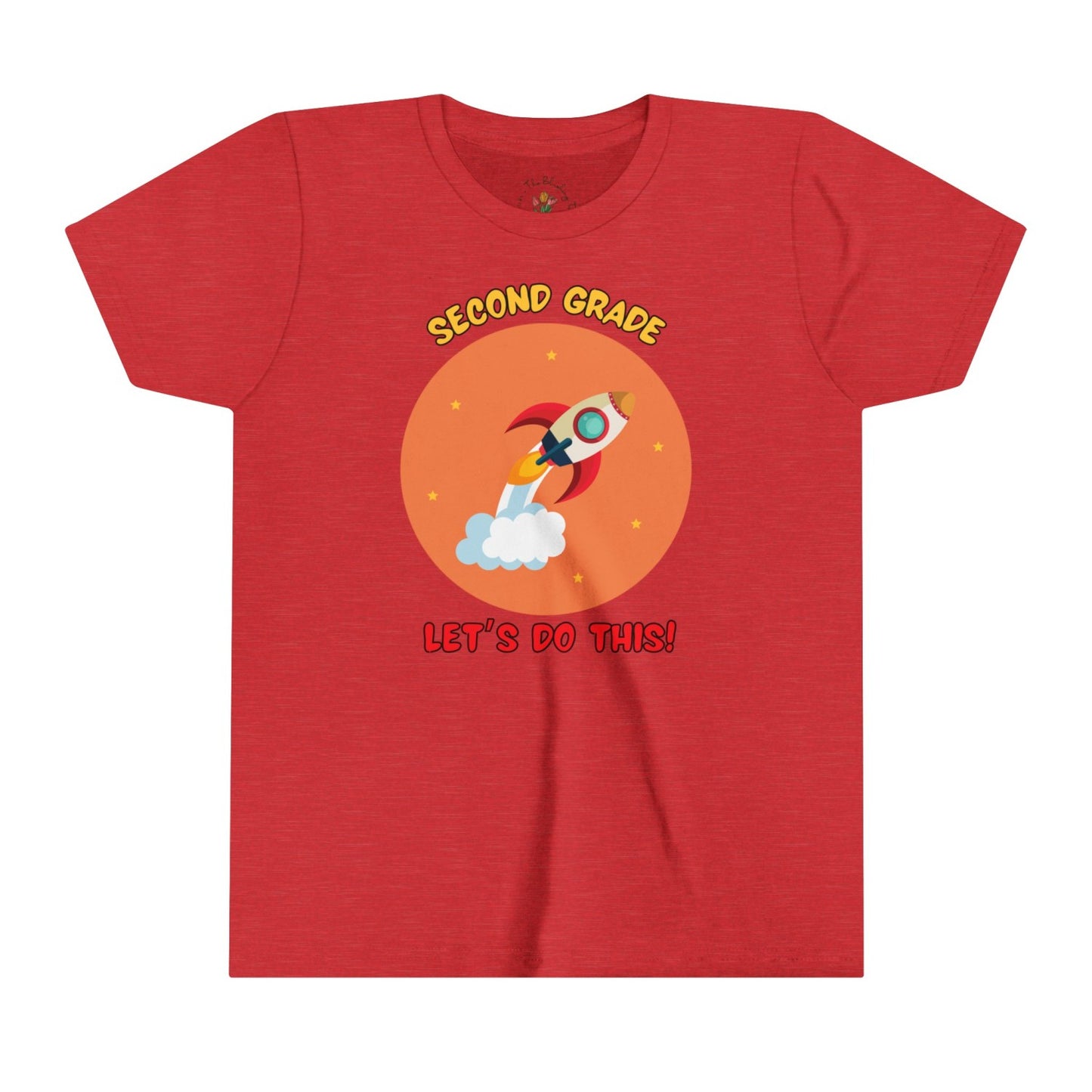 Second Grade Back to School Tee with Motivational Phrase