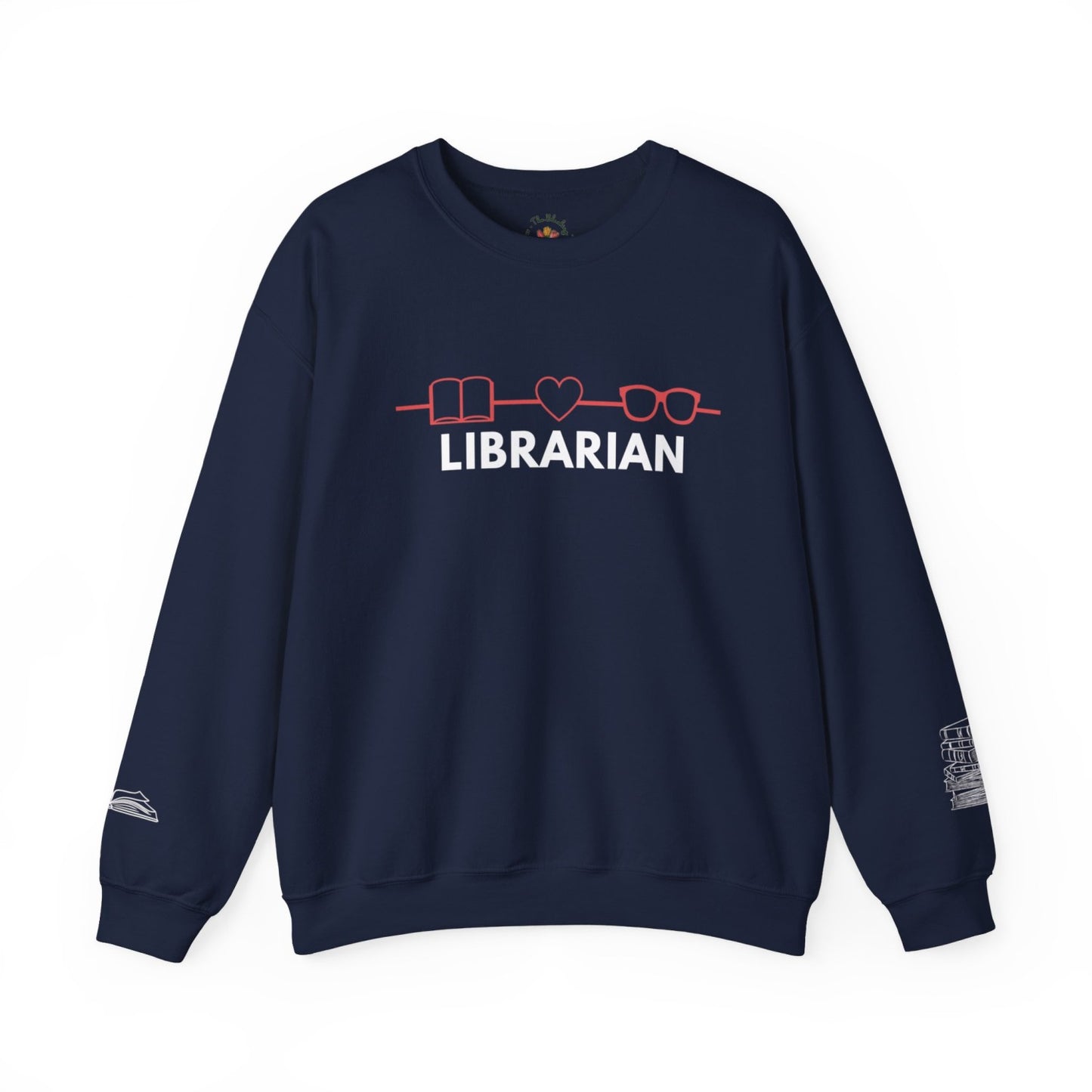 Comfy Librarian Crewneck Sweatshirt