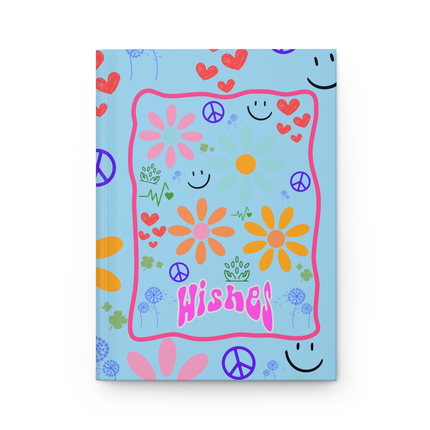 Everlasting Wishes Hardcover Journal Matte (in Blue)
