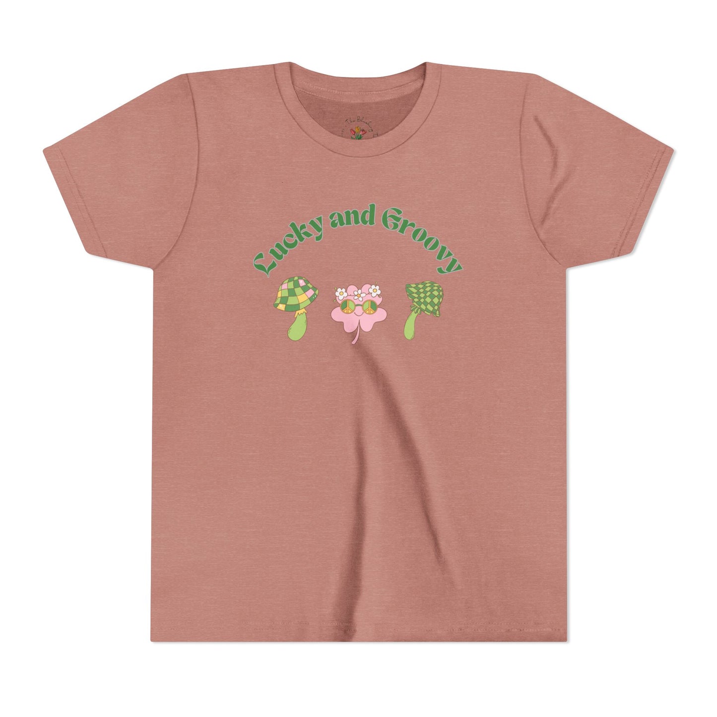 Groovy St. Patty's Inspired Youth Short Sleeve Tee