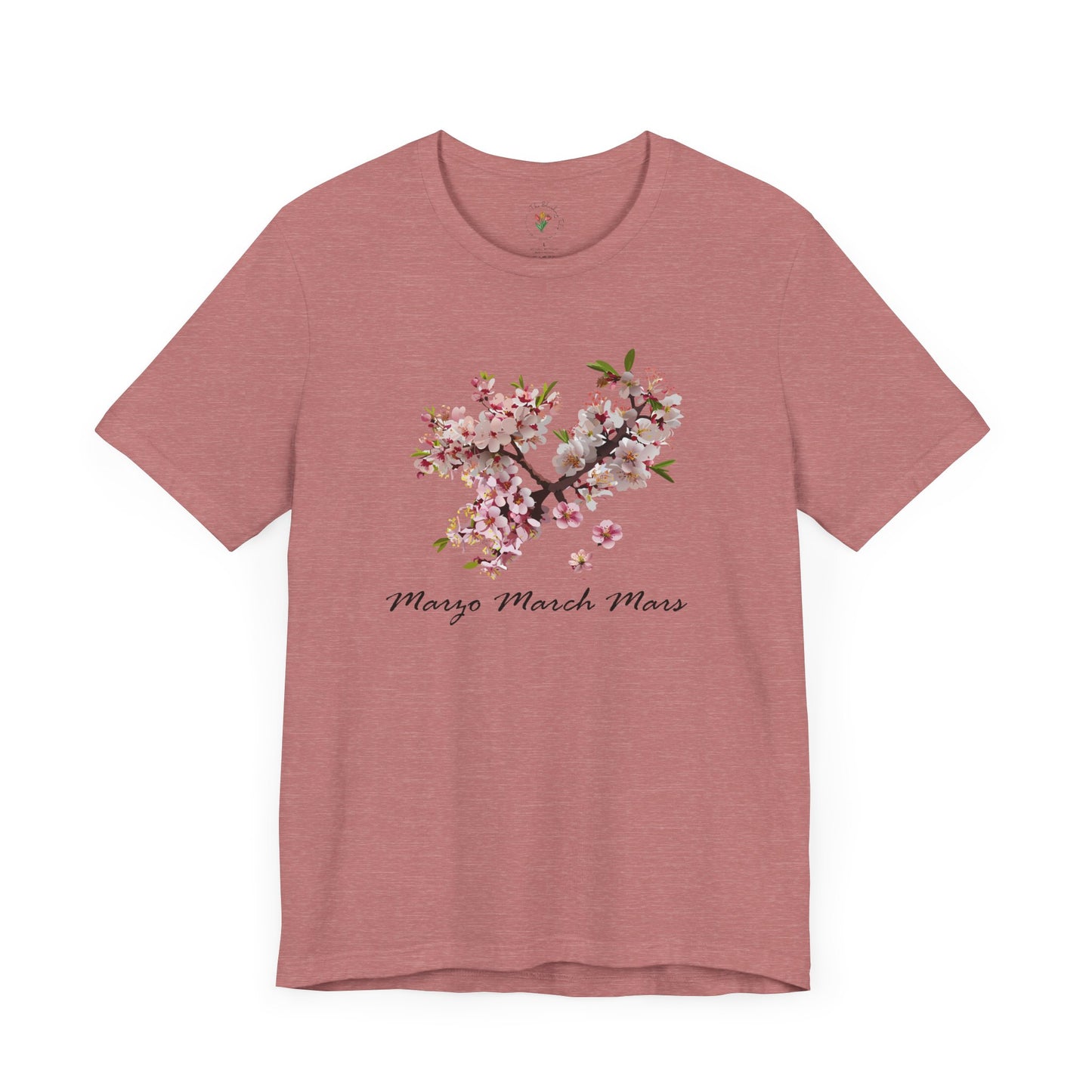 Cherry Blossom Unisex Tee - Nature-Inspired Spring Shirt for March Celebrations