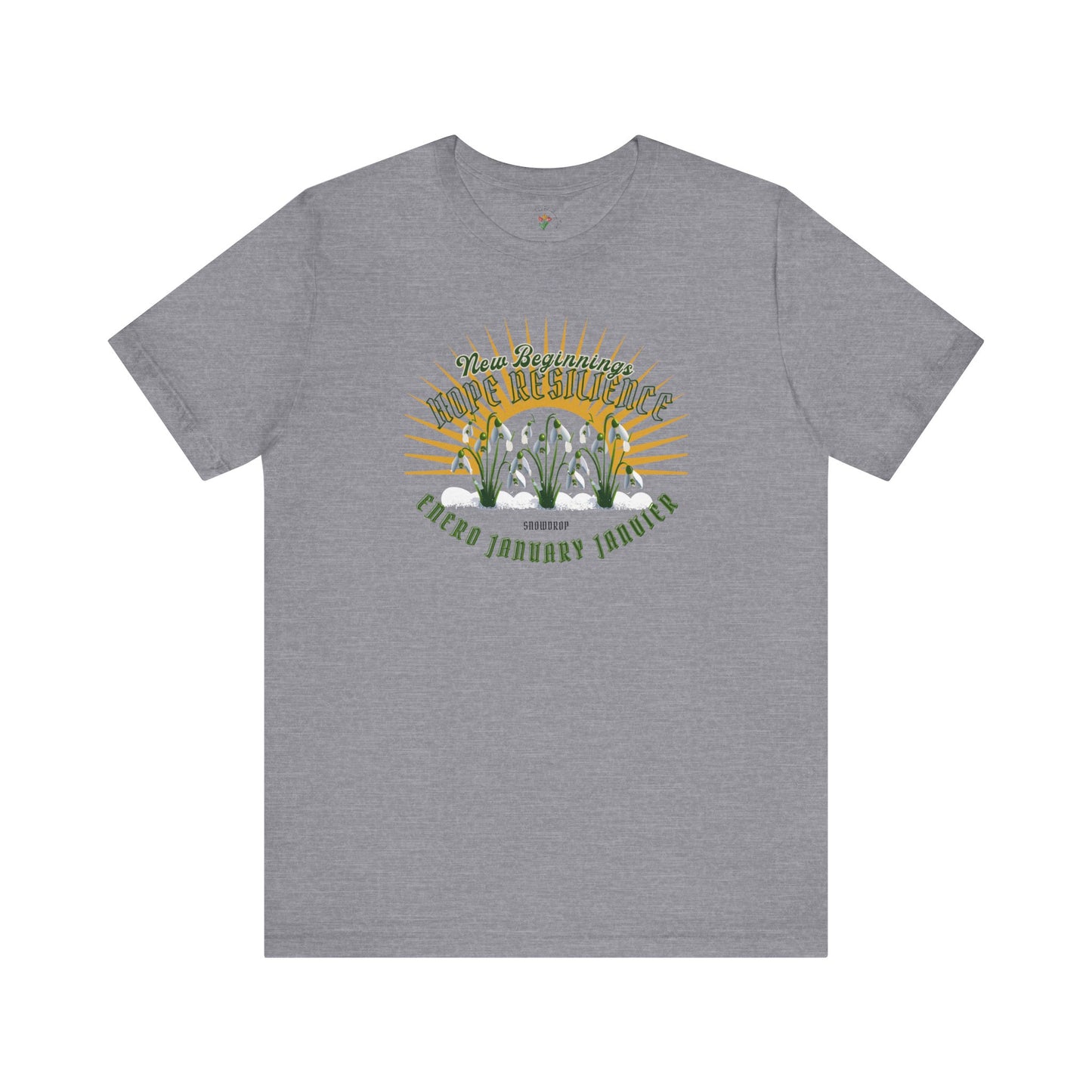 January Inspired Snowdrop Tee