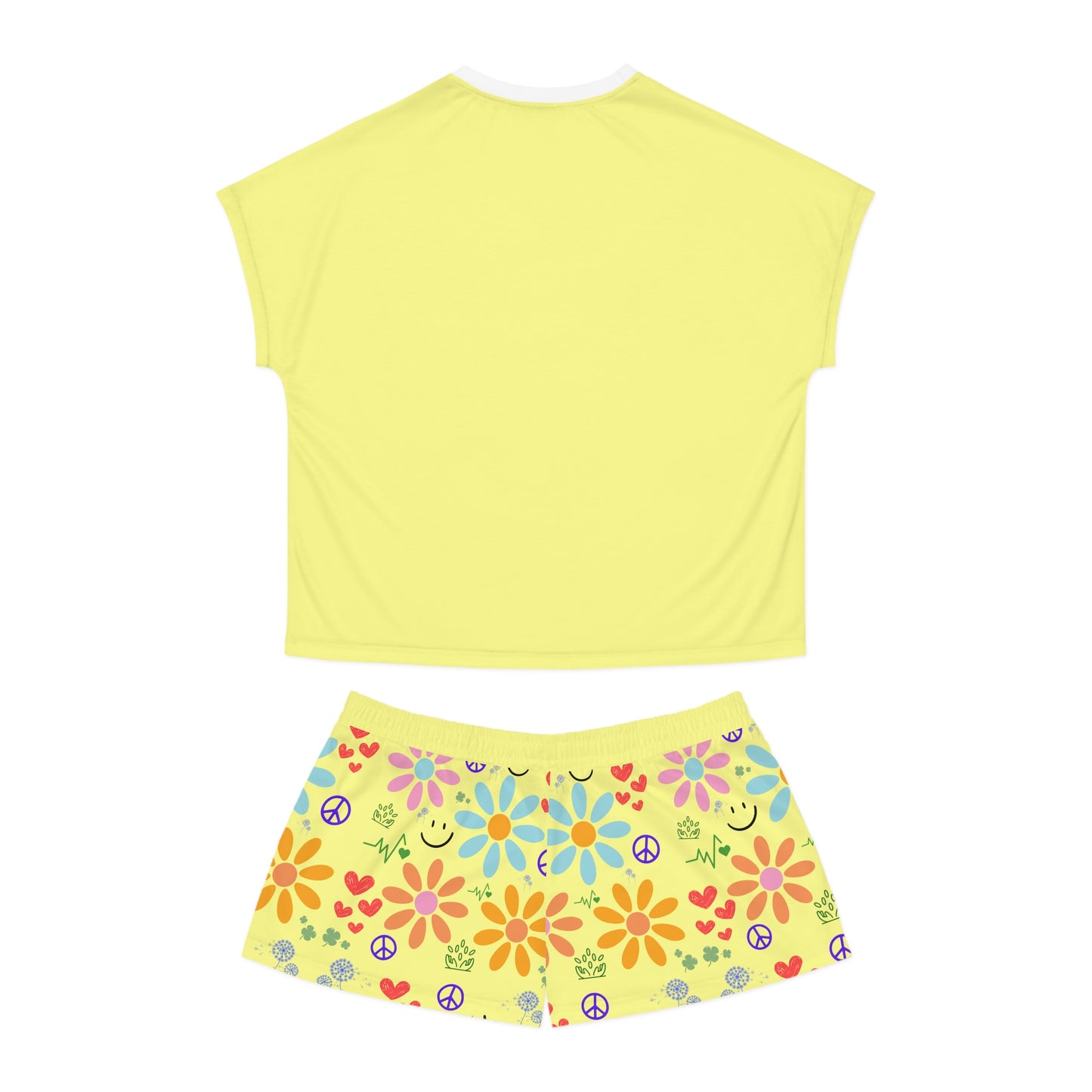 Wishes Collection Women's Short Pajama Set