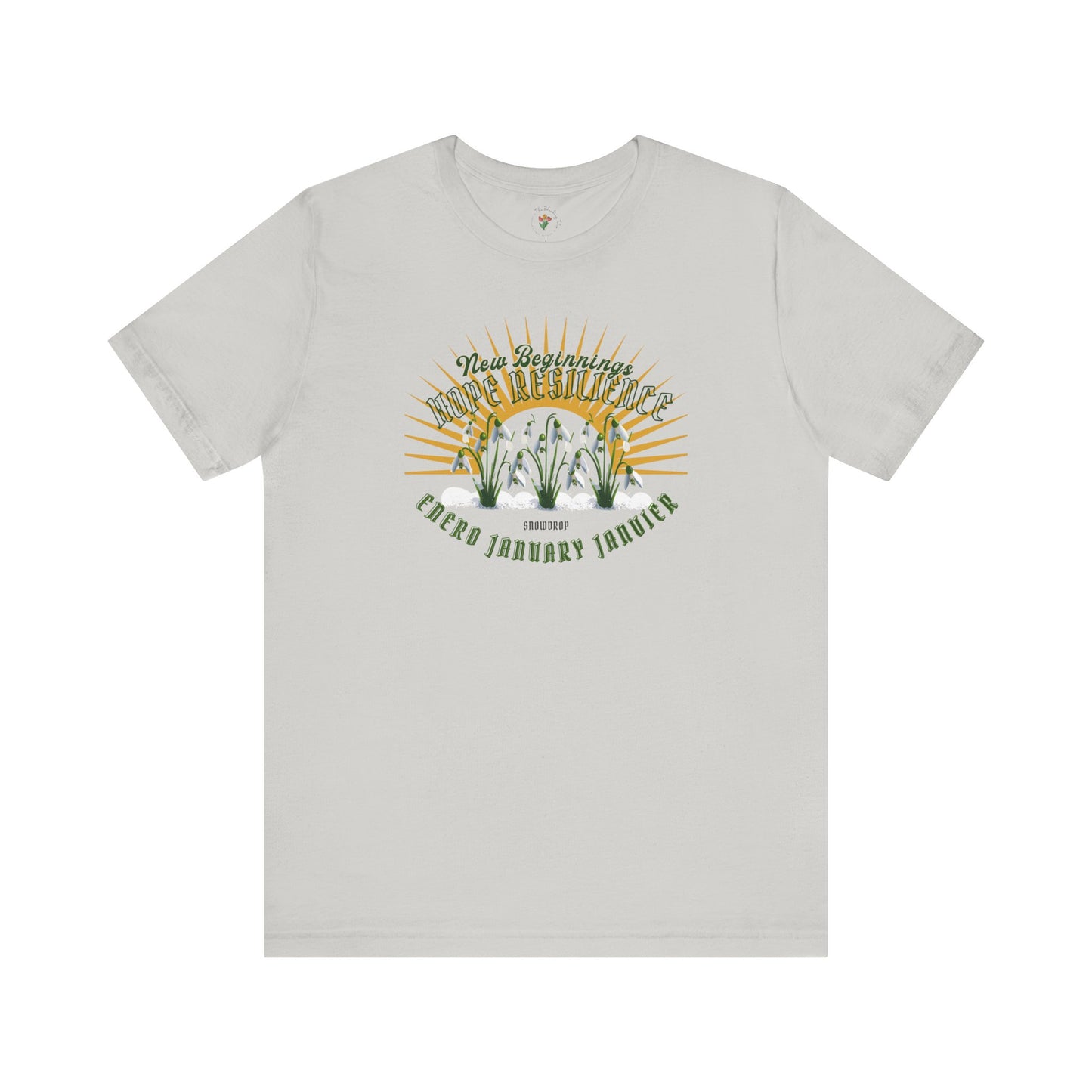 January Inspired Snowdrop Tee