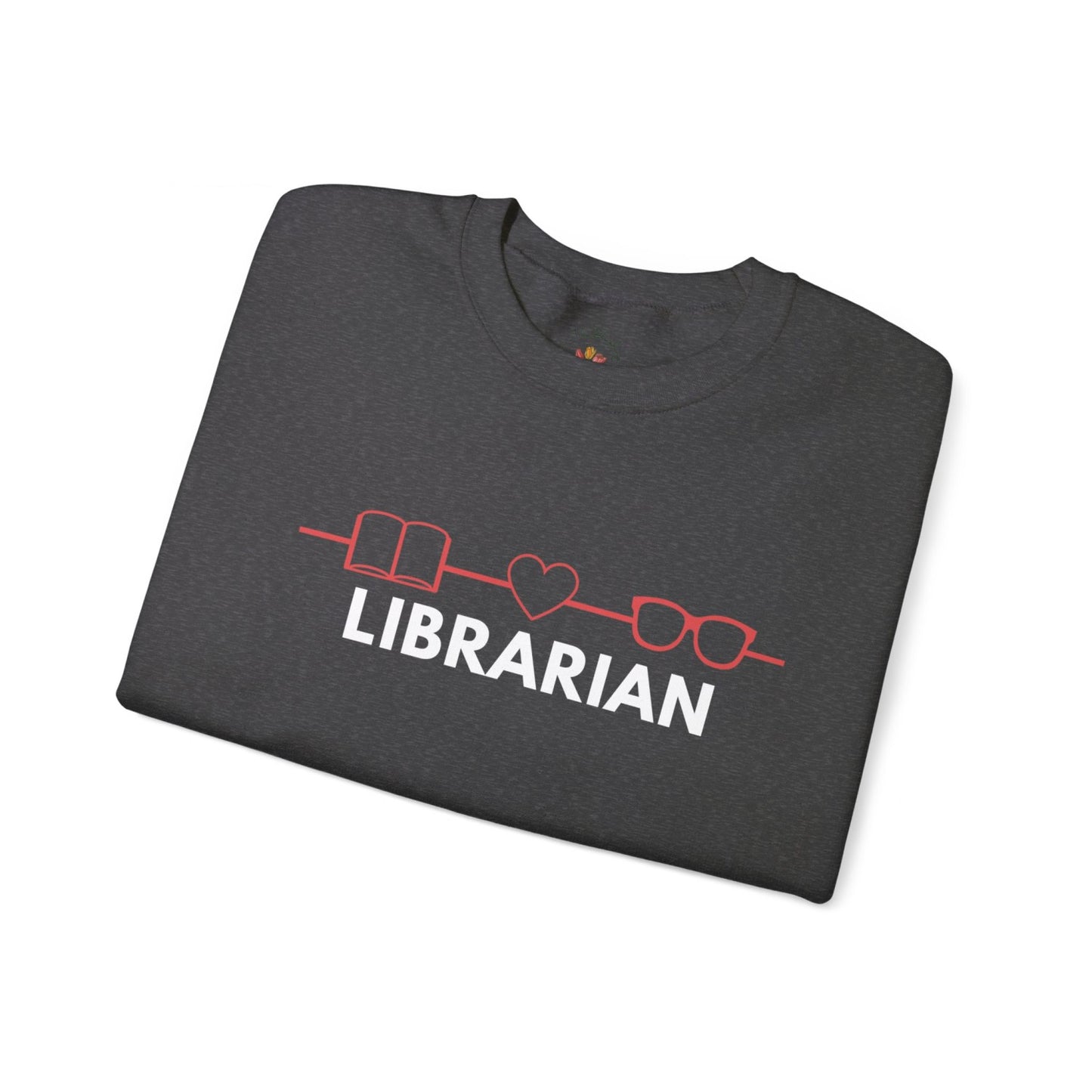 Comfy Librarian Crewneck Sweatshirt