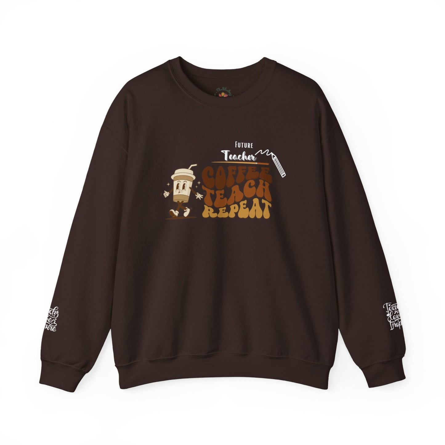 Comfy Future Teacher Crewneck Sweatshirt
