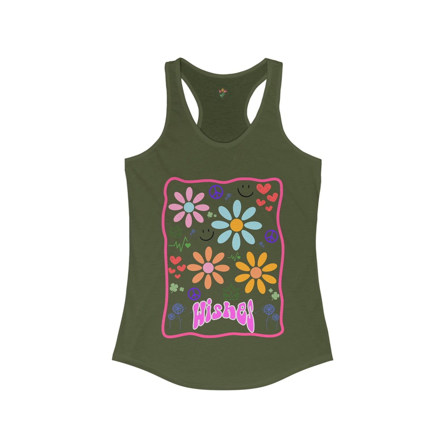 Wishes Collection Women's Racerback Tank