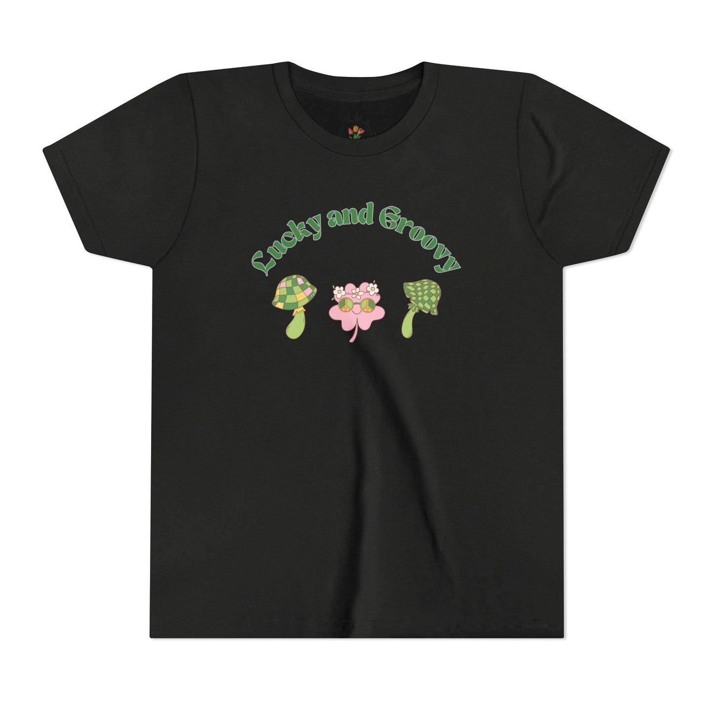 Groovy St. Patty's Inspired Youth Short Sleeve Tee