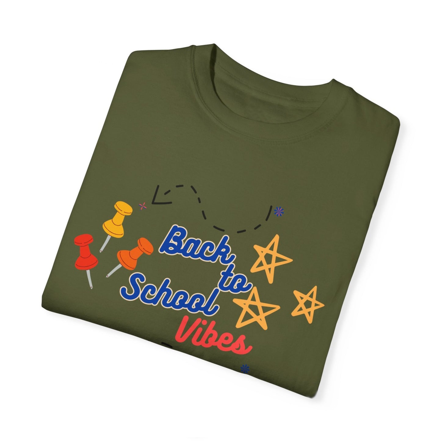 Back to School Vibes T-Shirt for Teacher or Principal