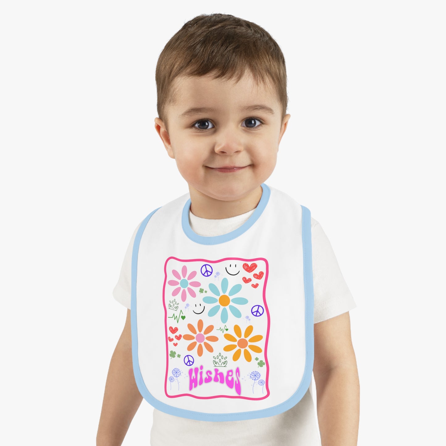 Joyful Wishes Baby Bib