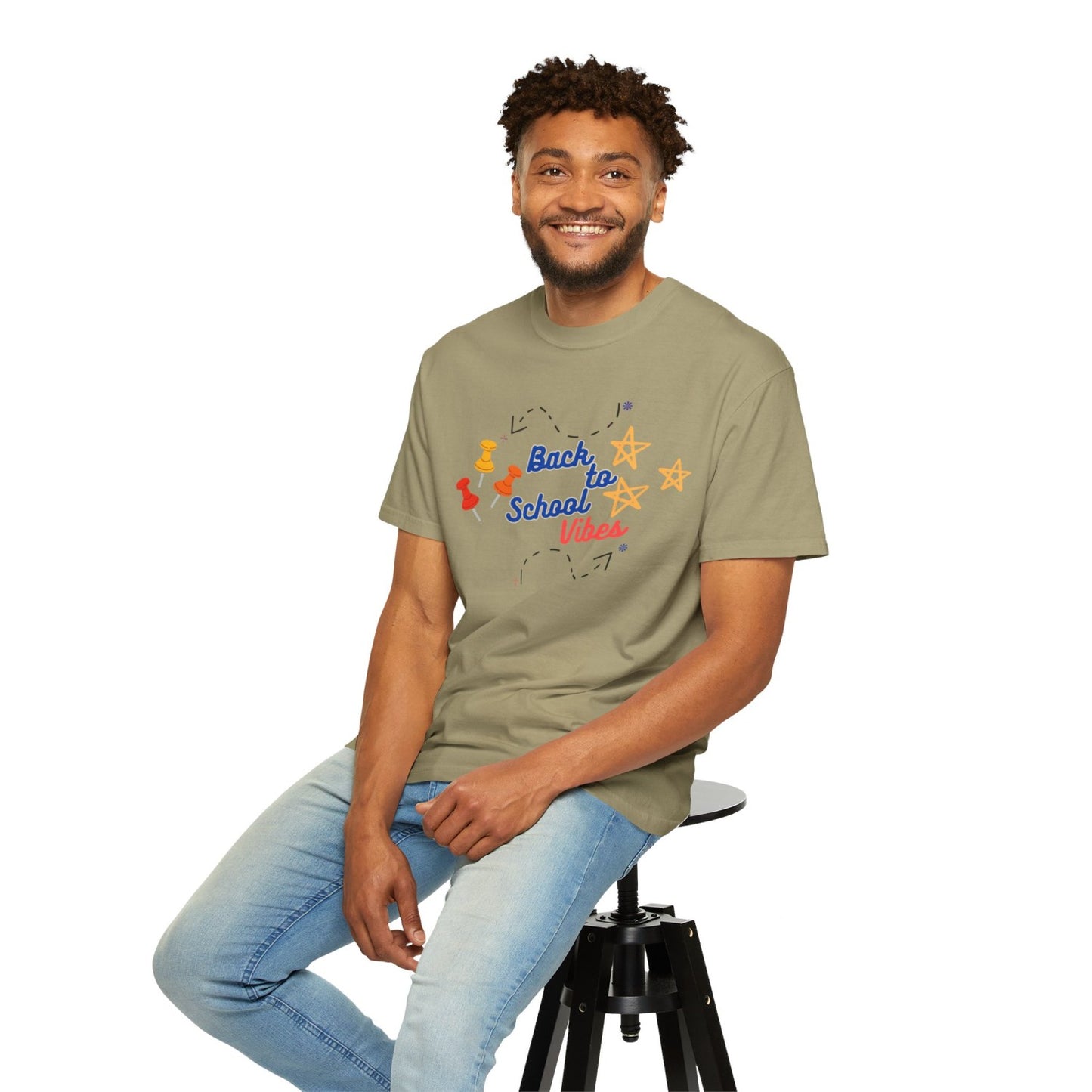 Back to School Vibes T-Shirt for Teacher or Principal