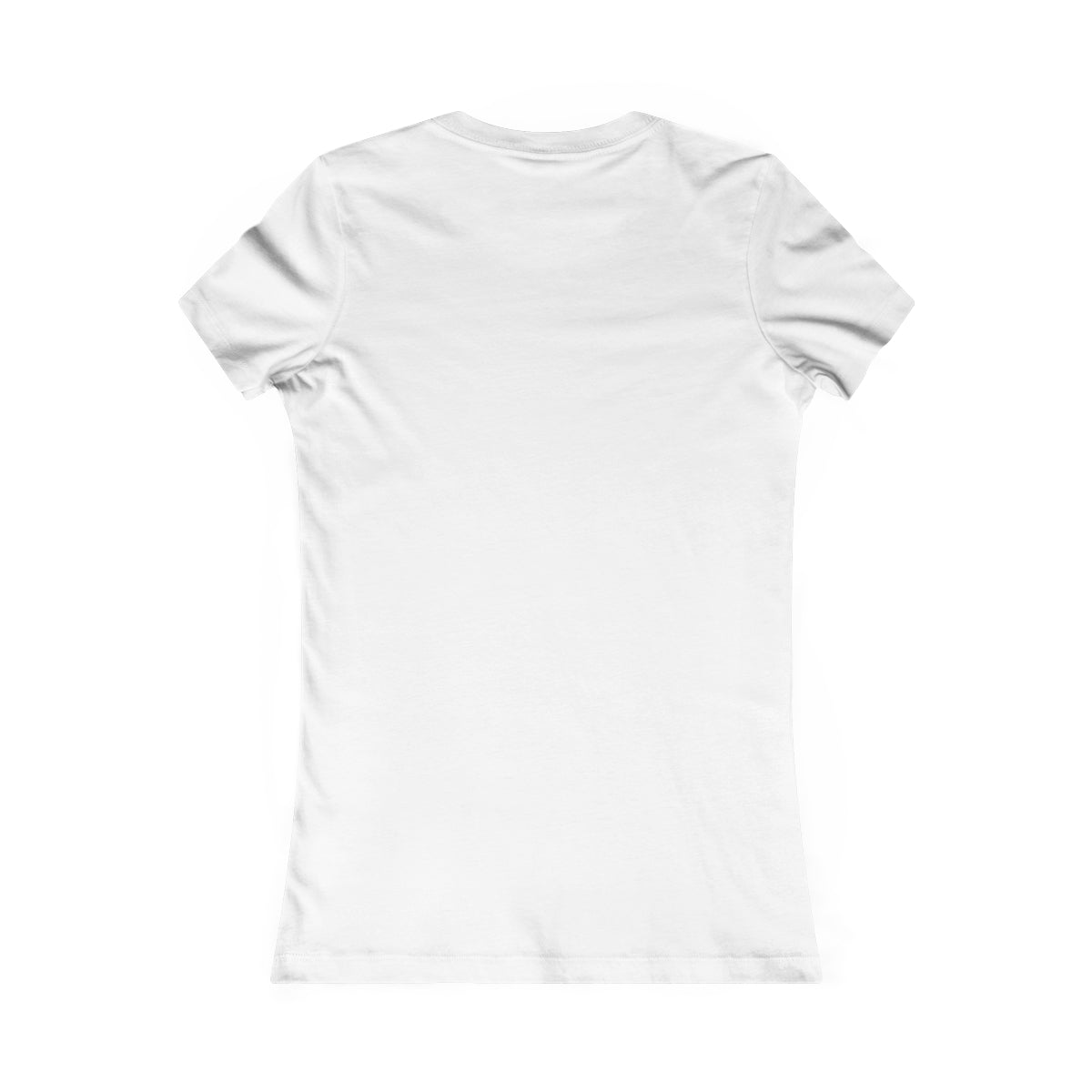 Cute White Tee for Women with Simple Hashtag Mamita Heart Design