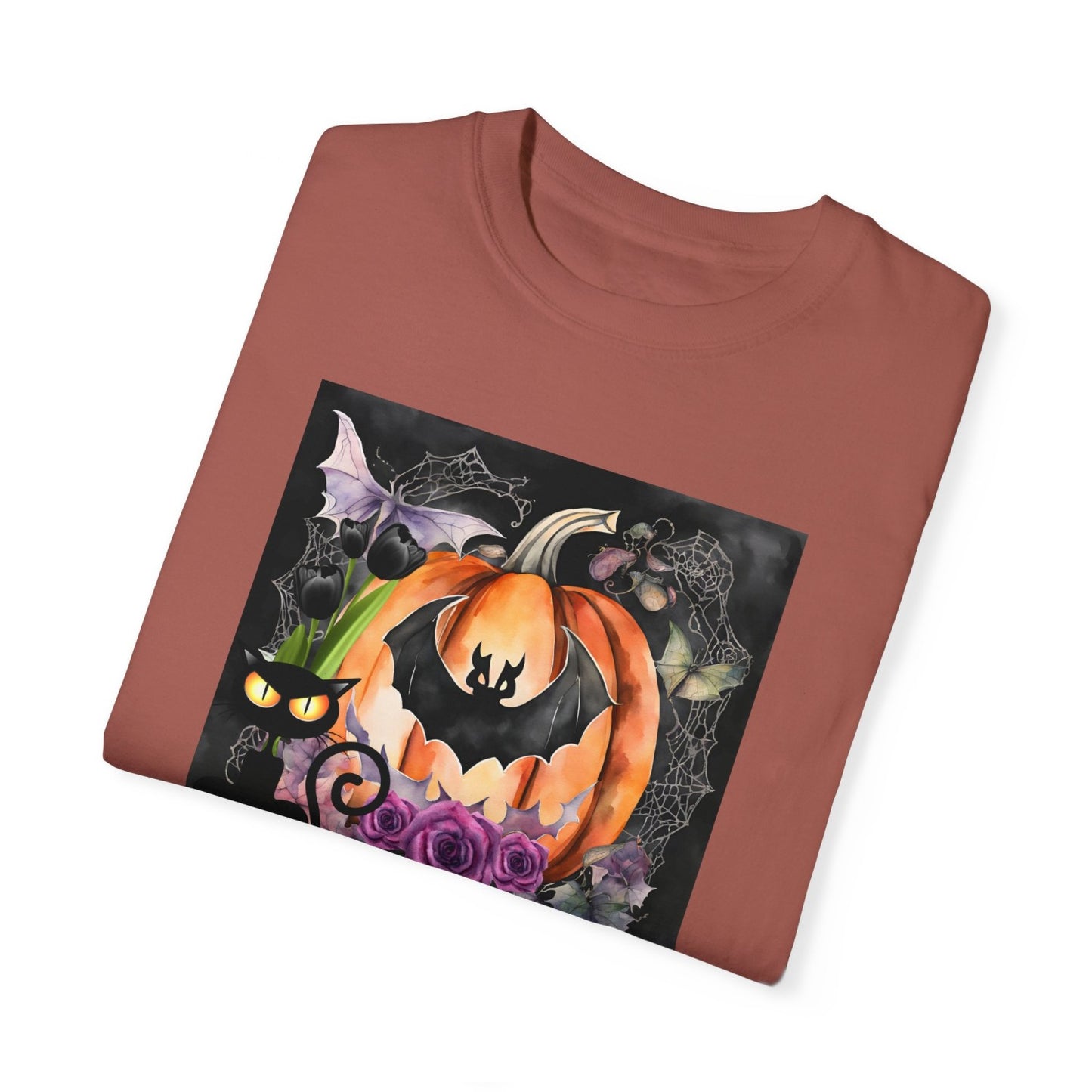 Vintage Inspired Halloween T-Shirt Featuring Jack-o-Lantern