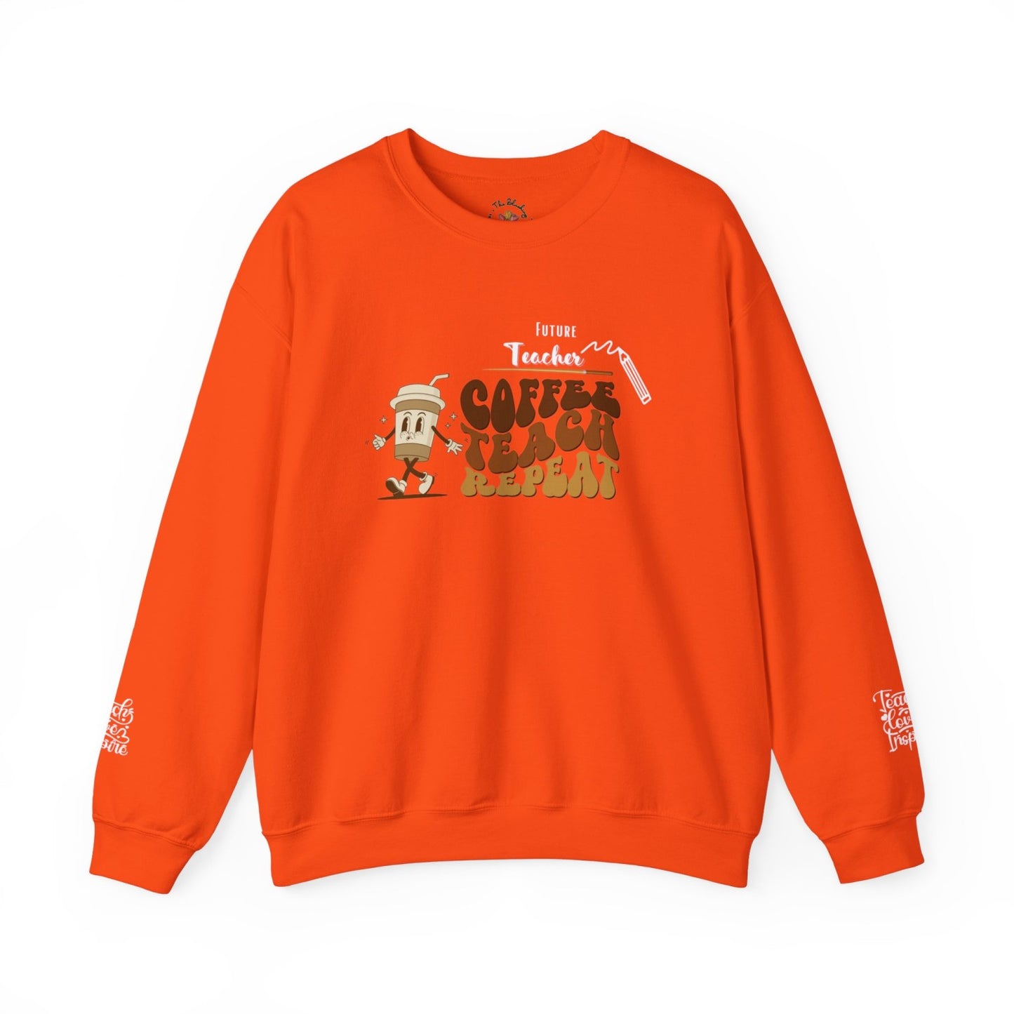 Comfy Future Teacher Crewneck Sweatshirt
