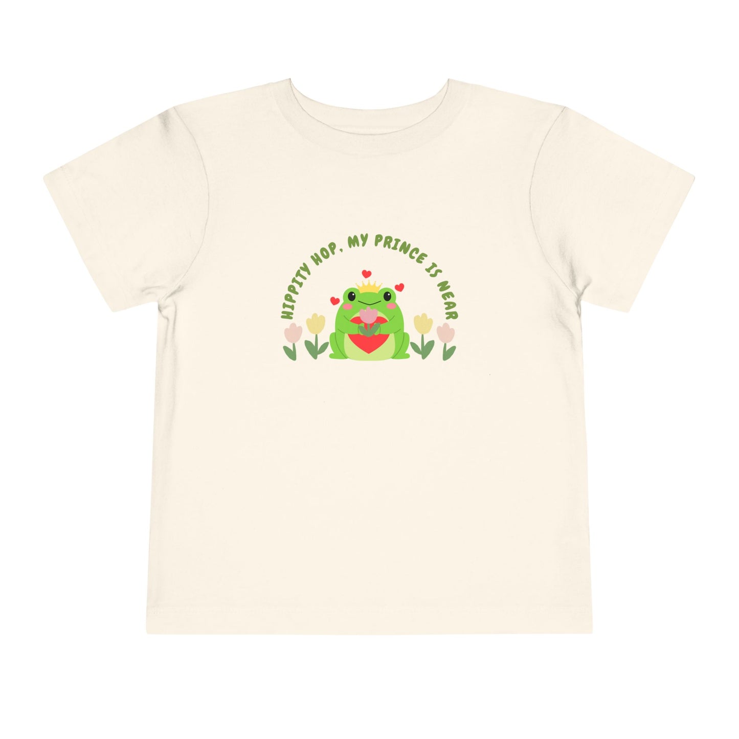 Lovely Frog Toddler Short Sleeve Tee