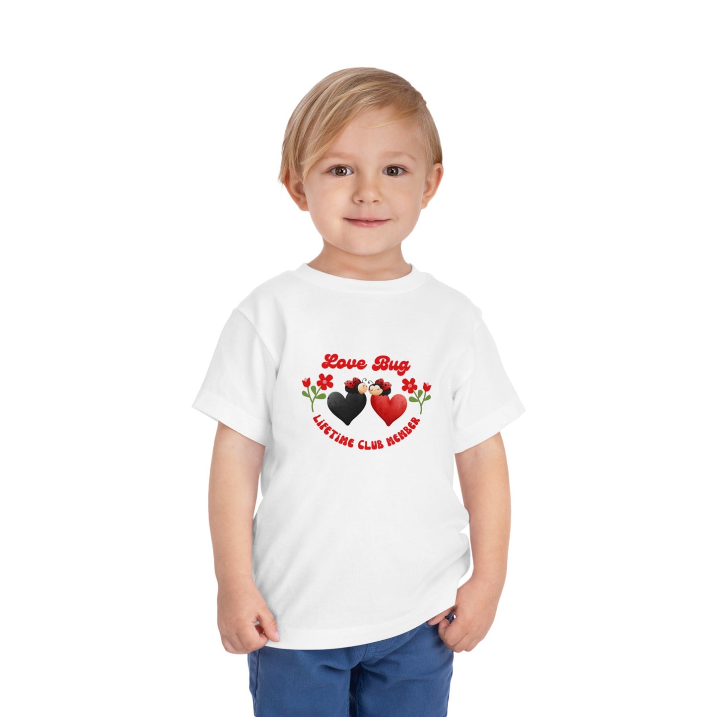 Love Bug Lifetime Club Toddler Short Sleeve Tee