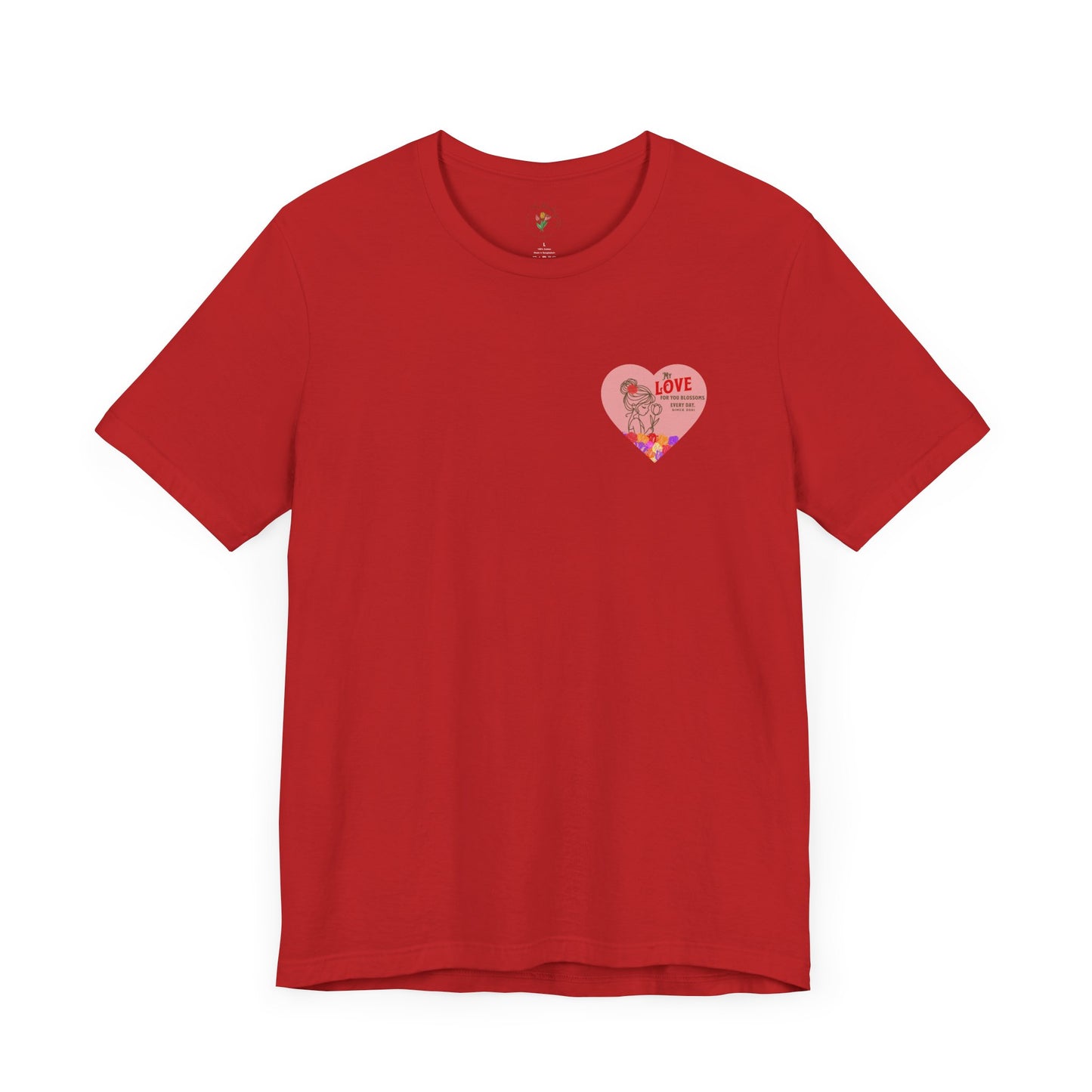Love In Full Bloom Double-Sided Tee