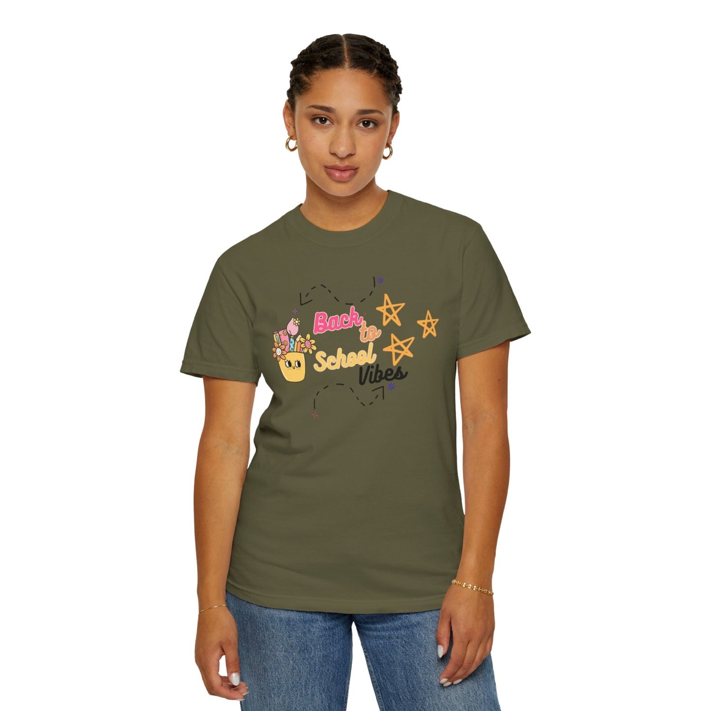 Back to School Vibes T-Shirt for Teacher or Principal
