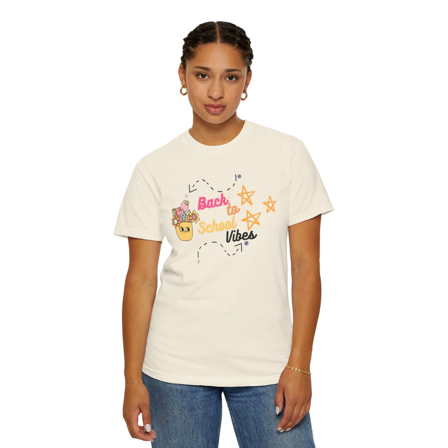 Back to School Vibes T-Shirt for Teacher or Principal