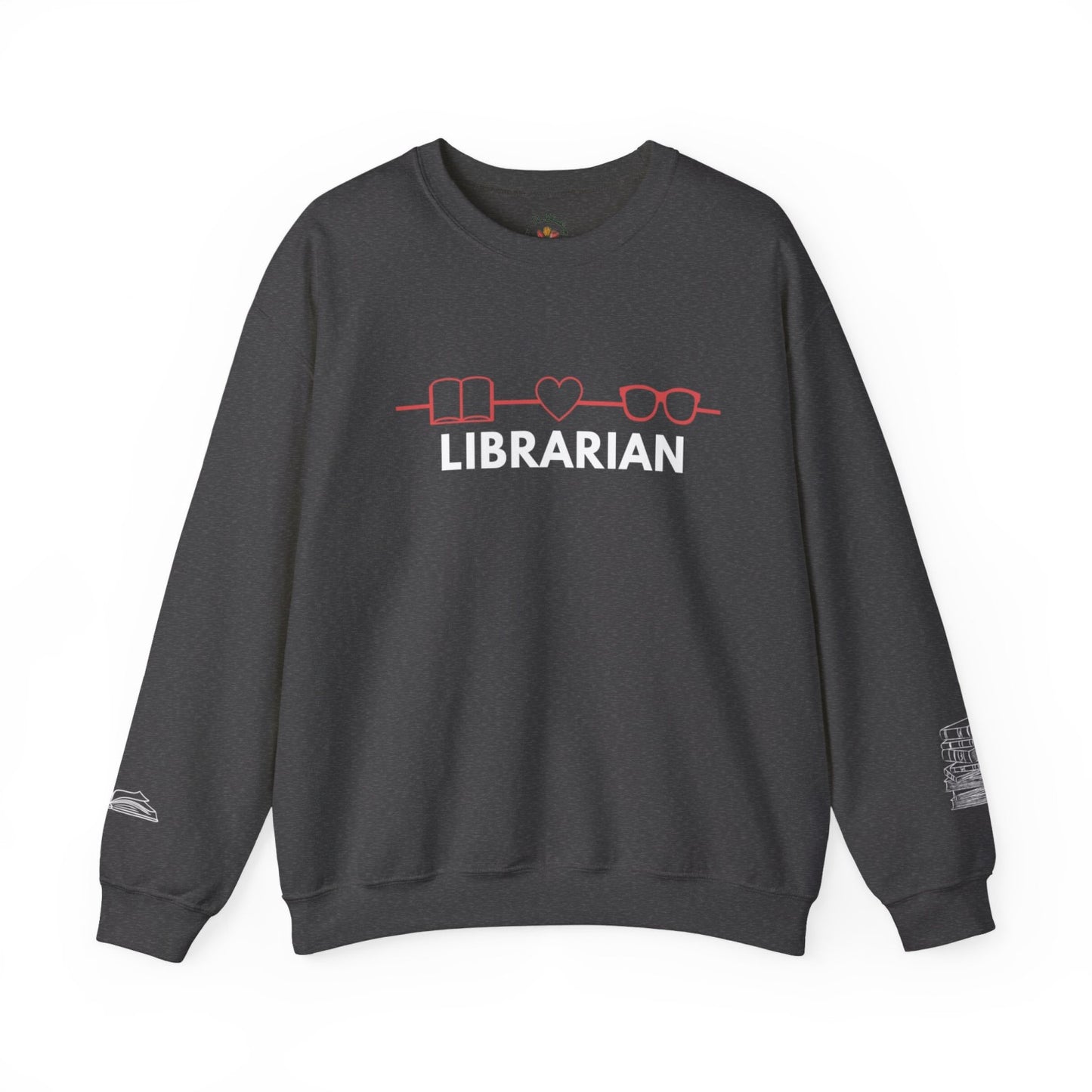 Comfy Librarian Crewneck Sweatshirt