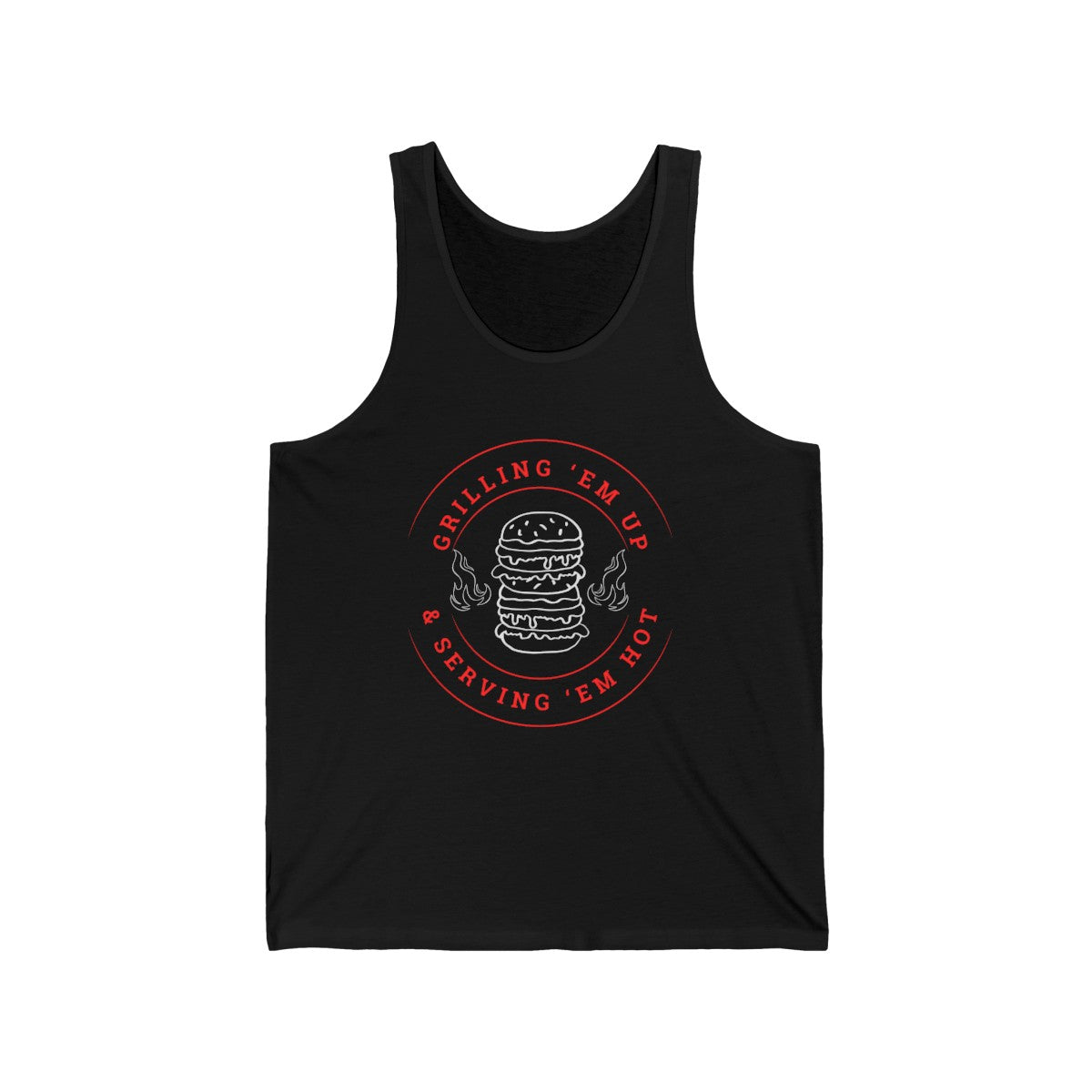 Stylish Tank for Dads and Grilling Fans