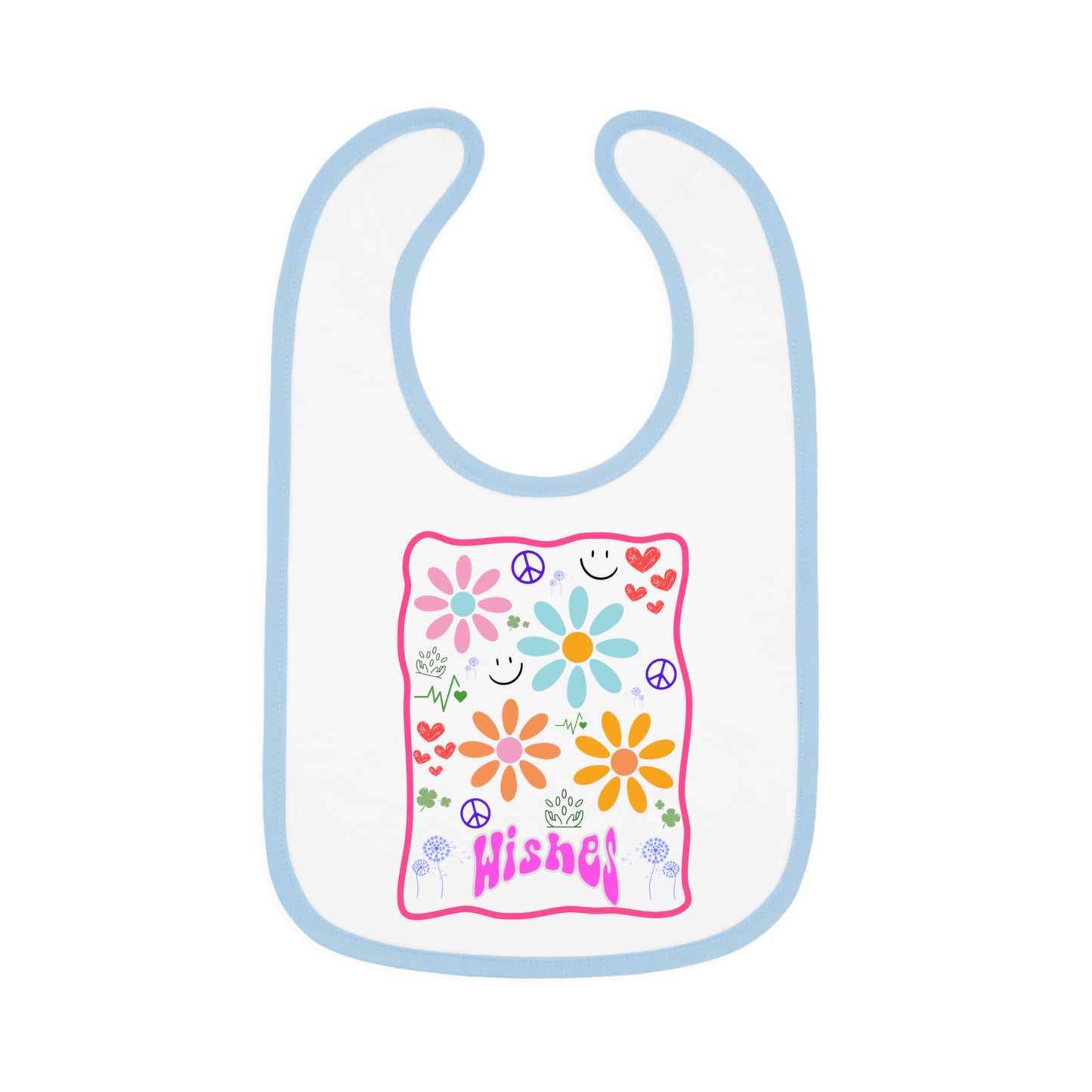 Joyful Wishes Baby Bib