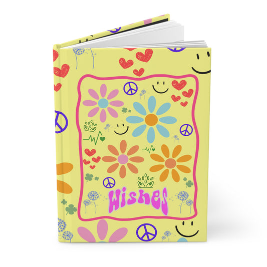 Everlasting Wishes Hardcover Journal Matte (in Yellow)