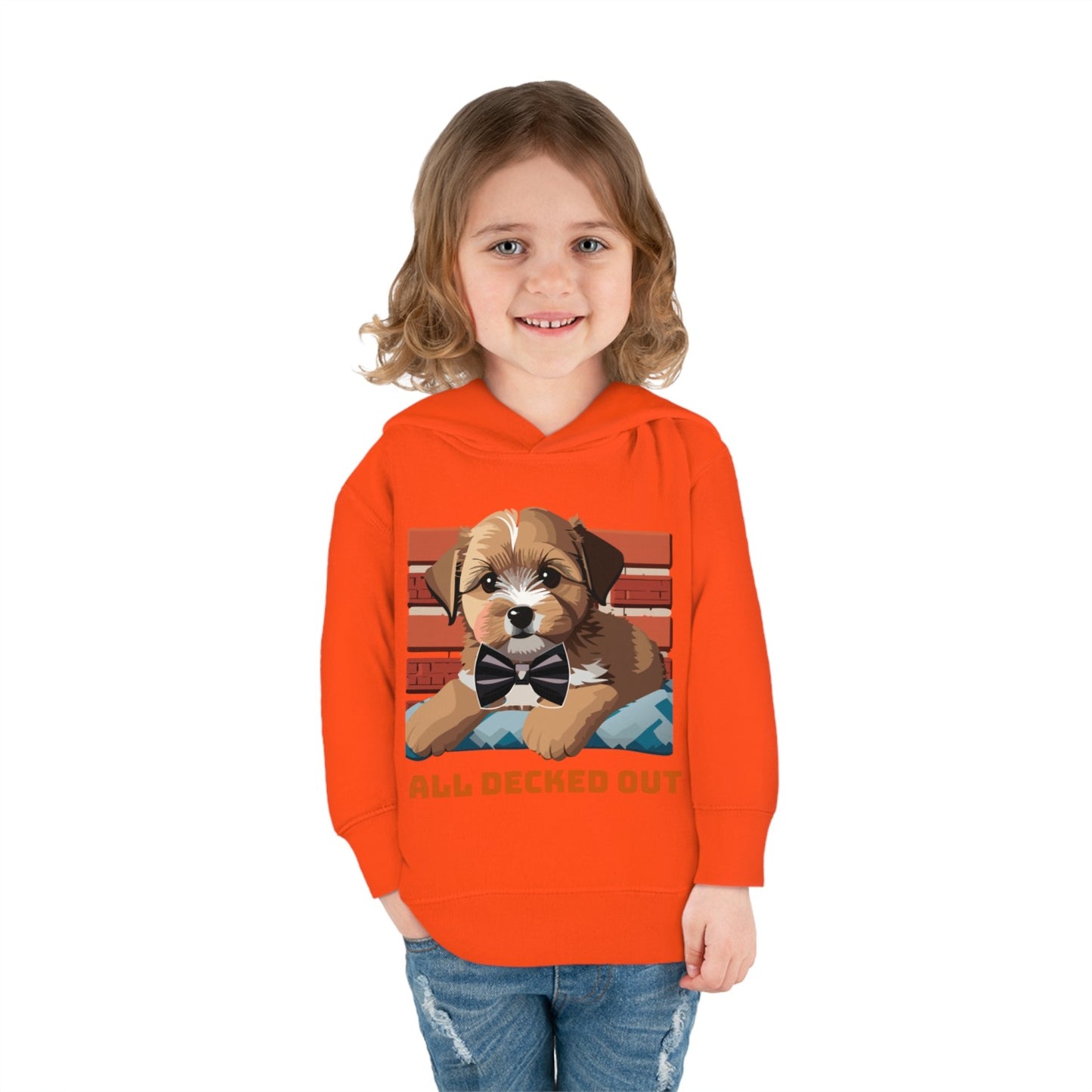 Cozy Toddler Pullover Fleece Hoodie