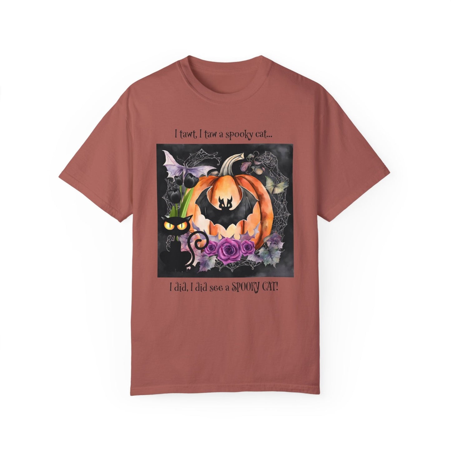 Vintage Inspired Halloween T-Shirt Featuring Jack-o-Lantern