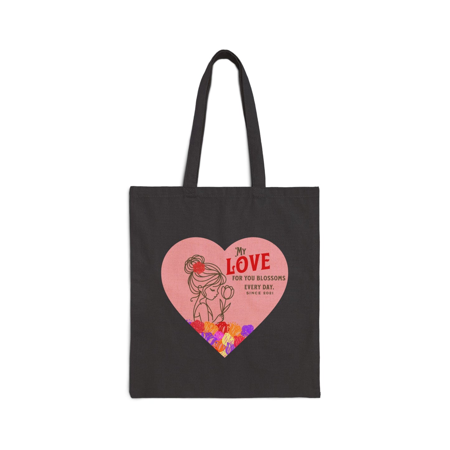 Blossoming Love Tote Bag